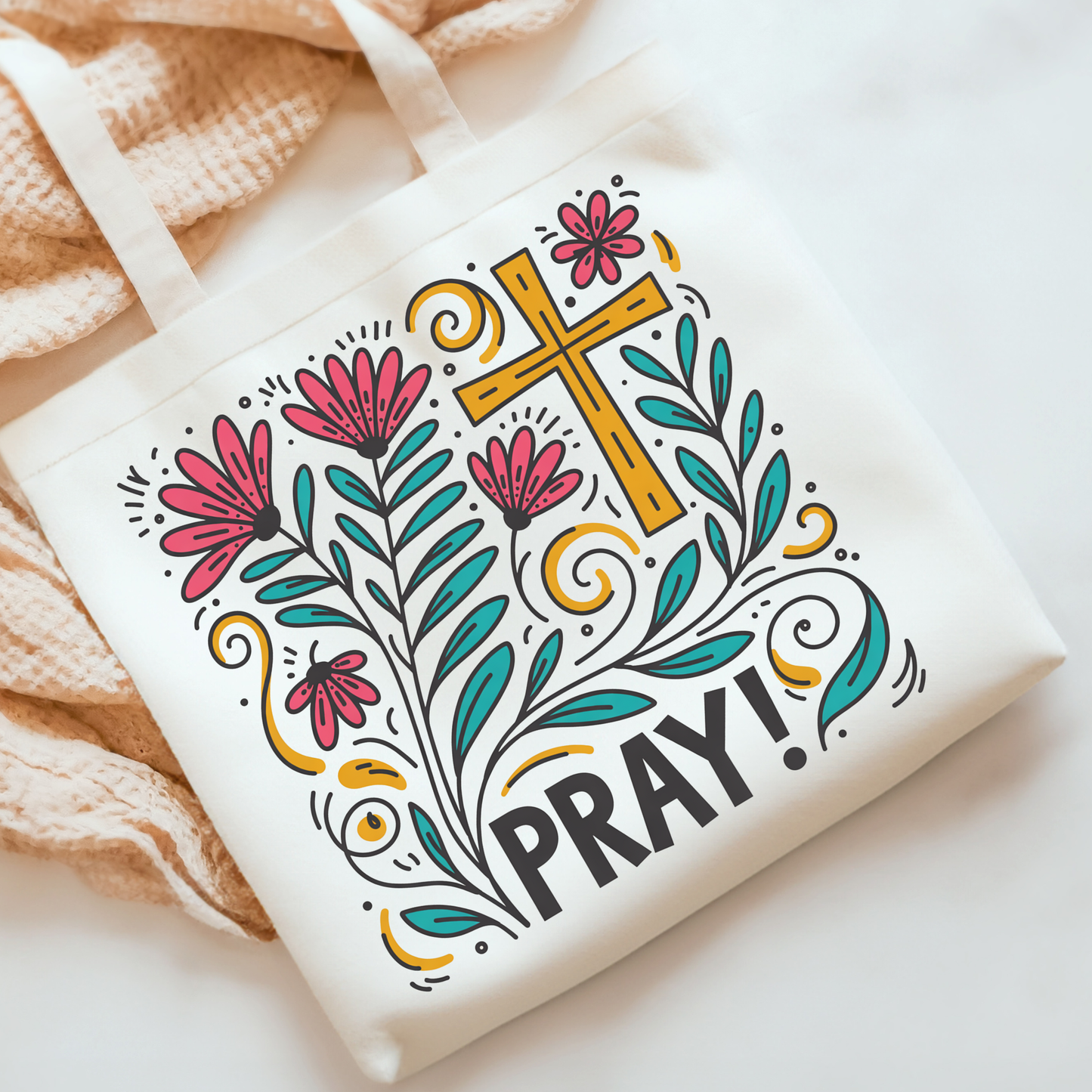 Pray DTF Print
