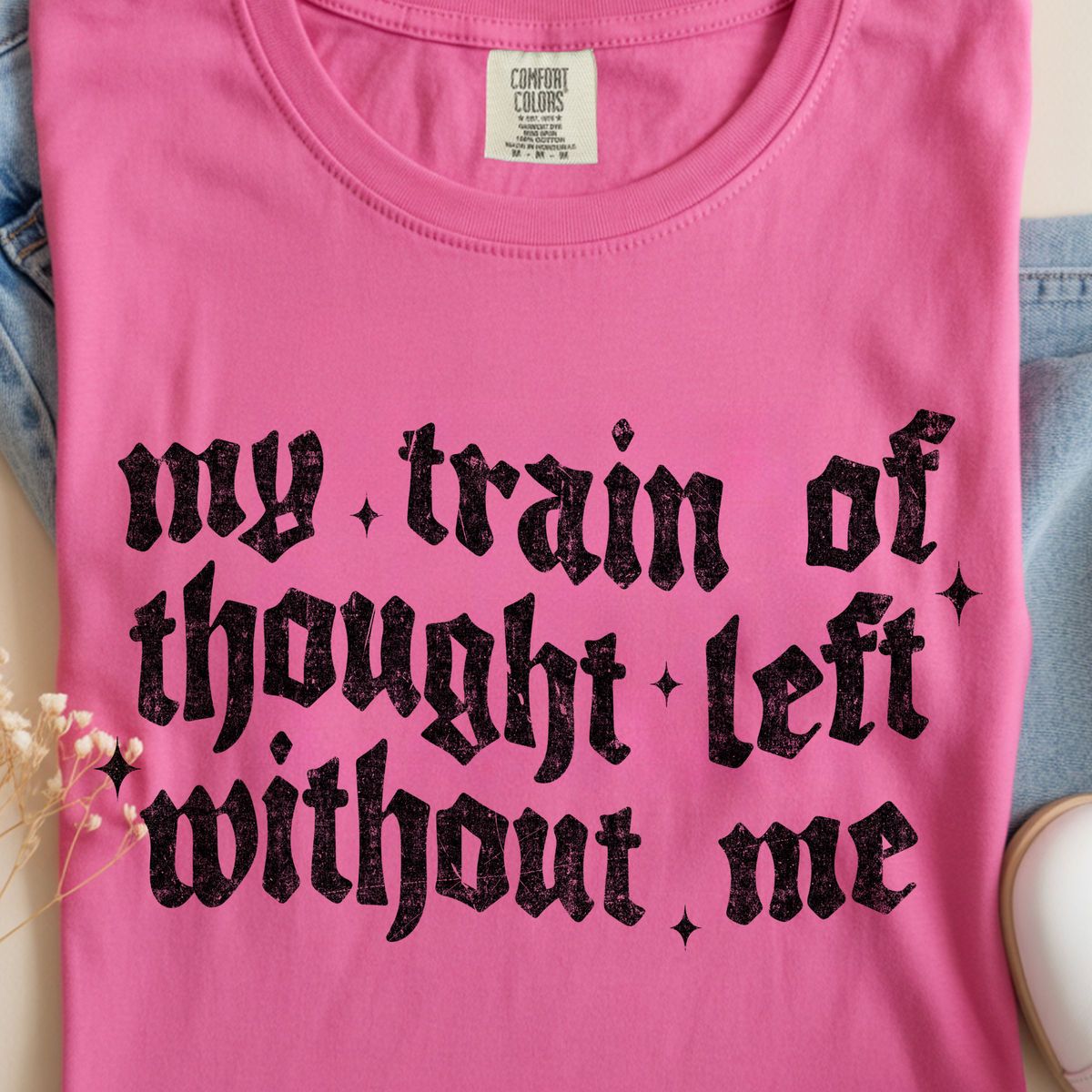 Train of Thought DTF Transfer