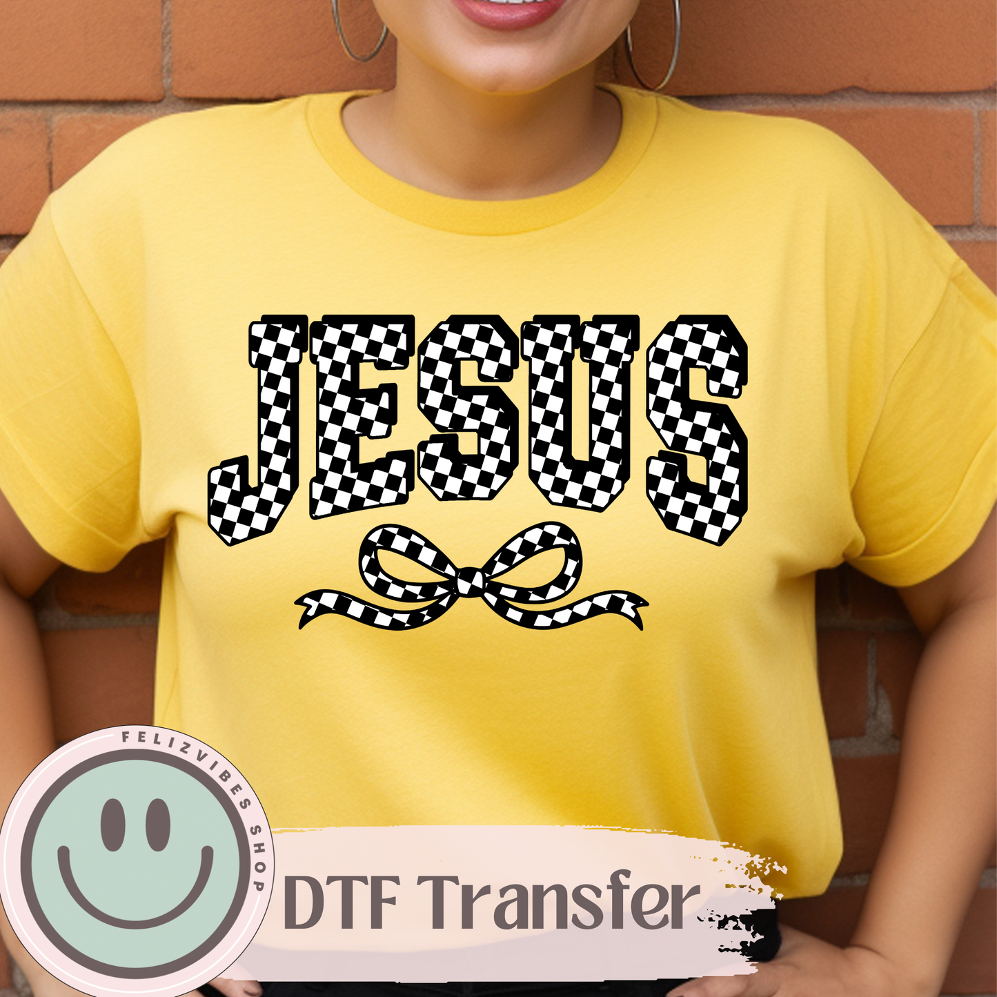 Jesus DTF Print