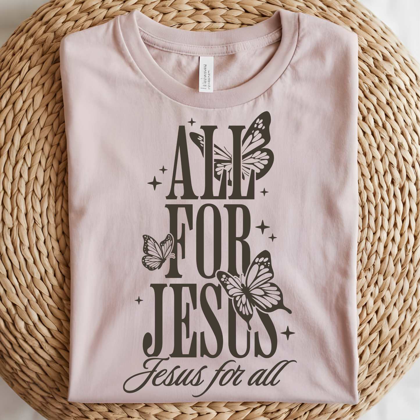 All for Jesus DTF Print