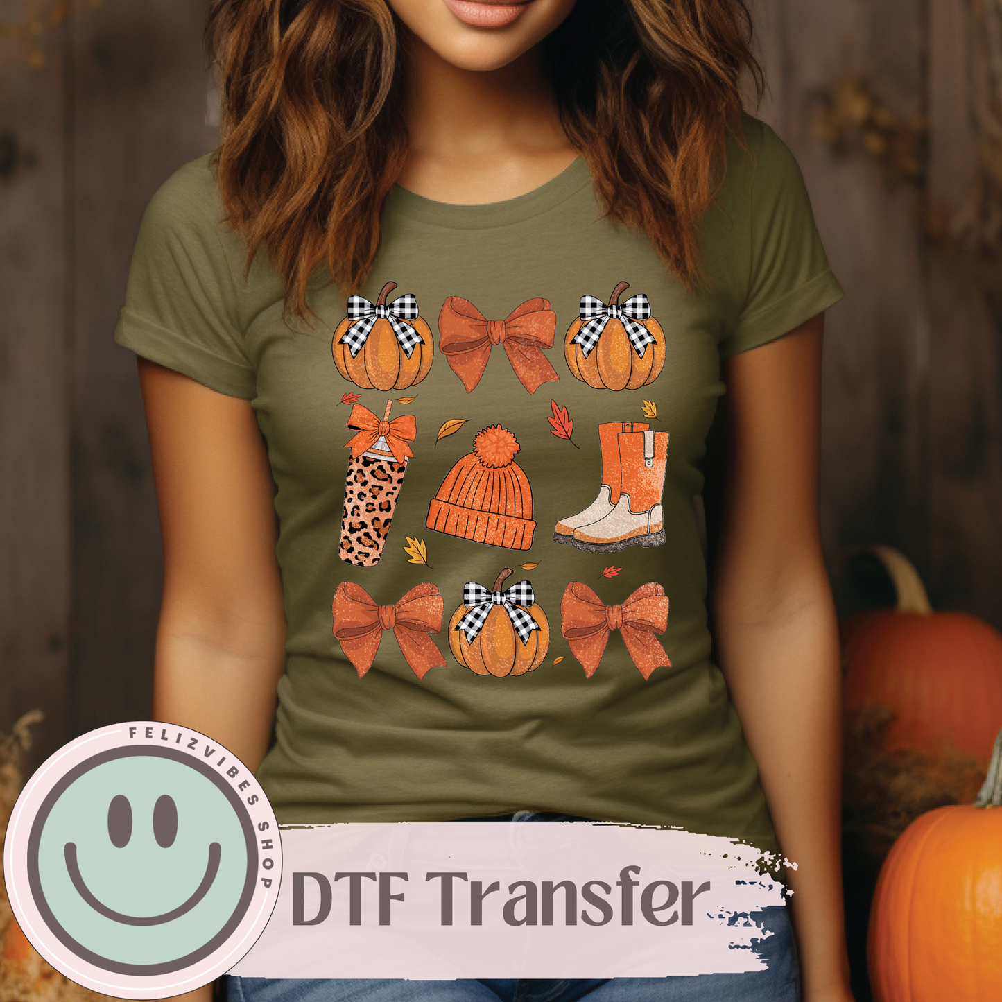 Fall Items DTF Print