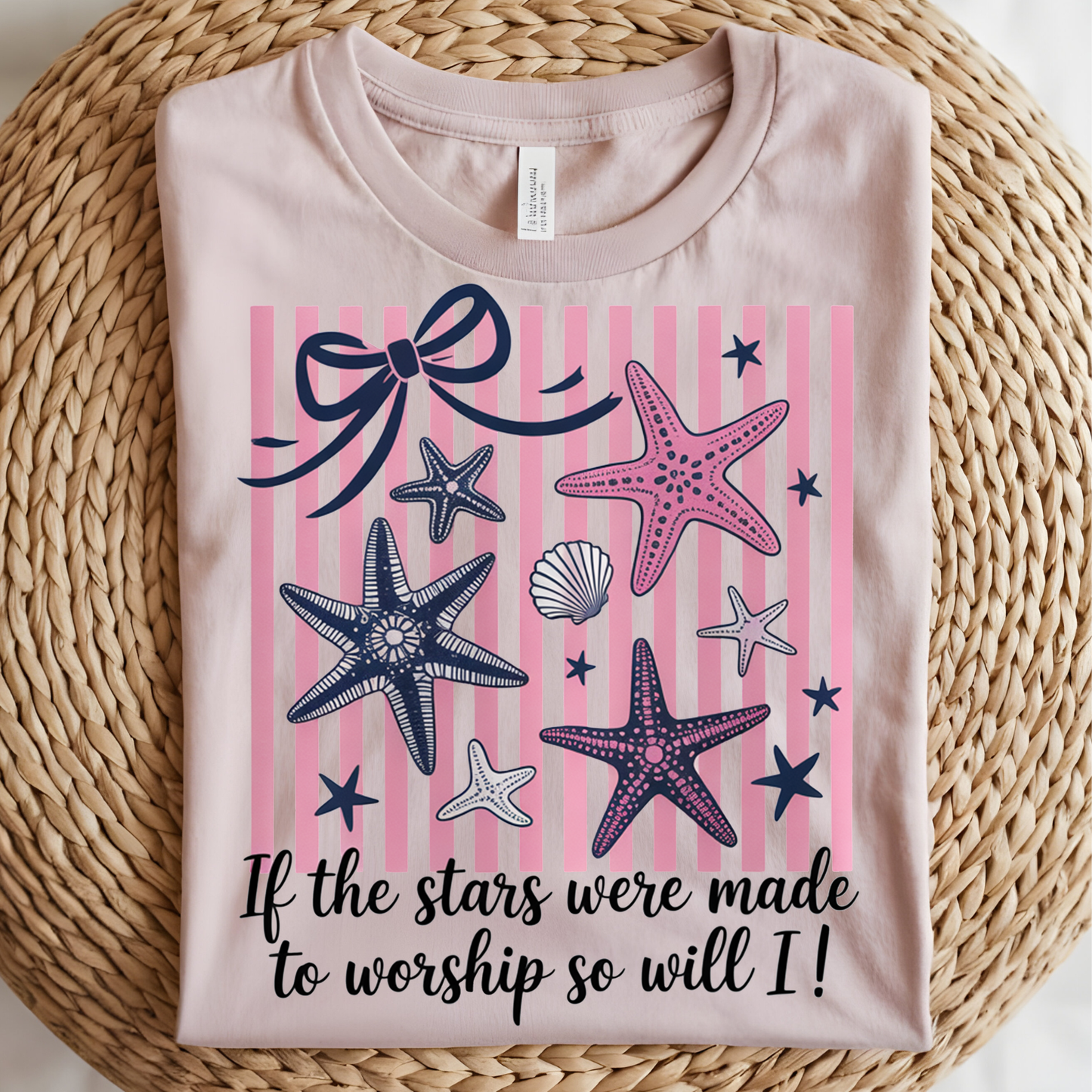 Stars Worship DTF Print