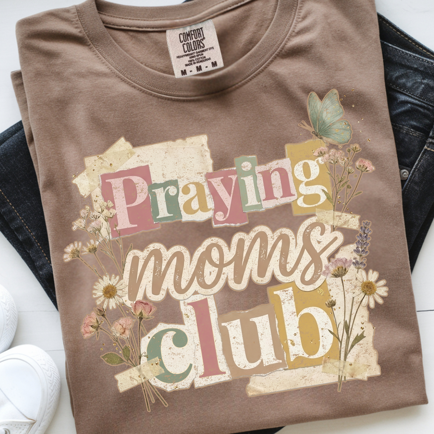 Praying Moms Club DTF Print