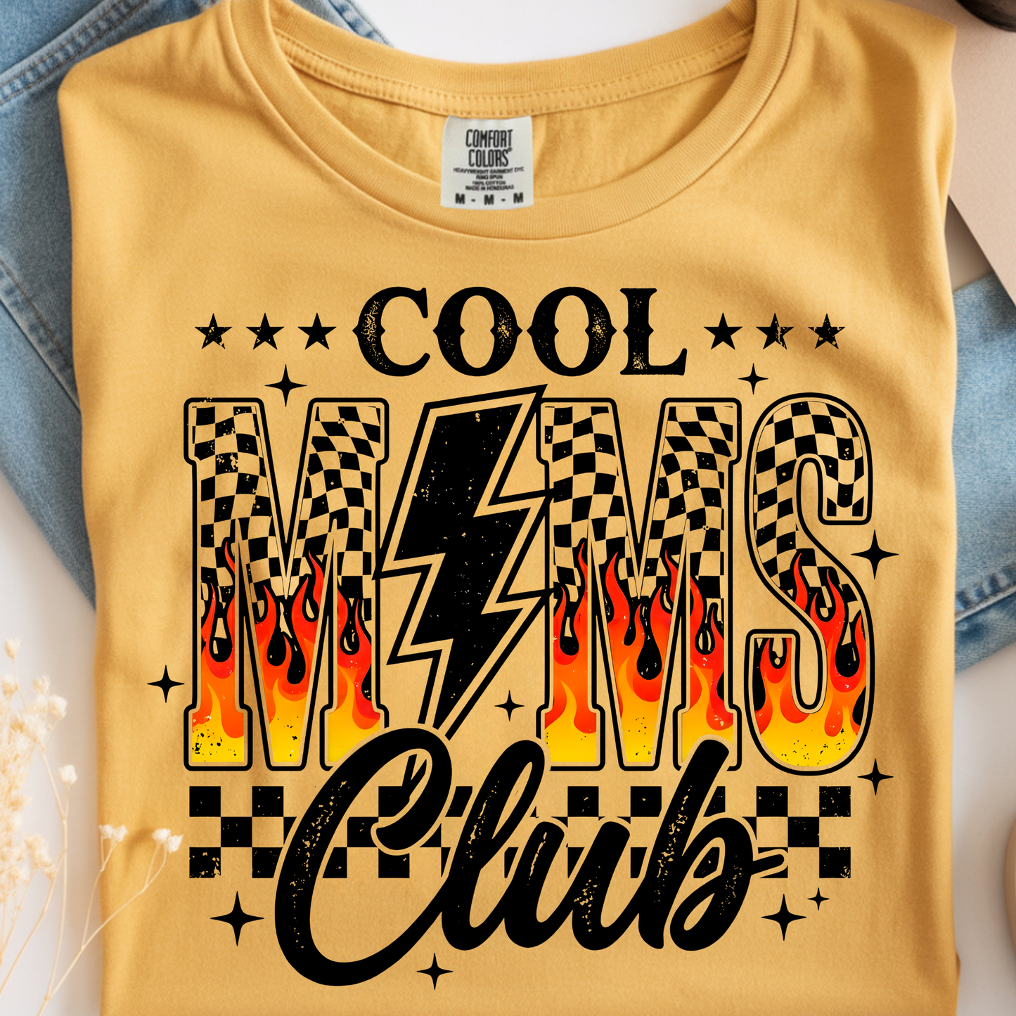 Cool Moms Club DTF Print