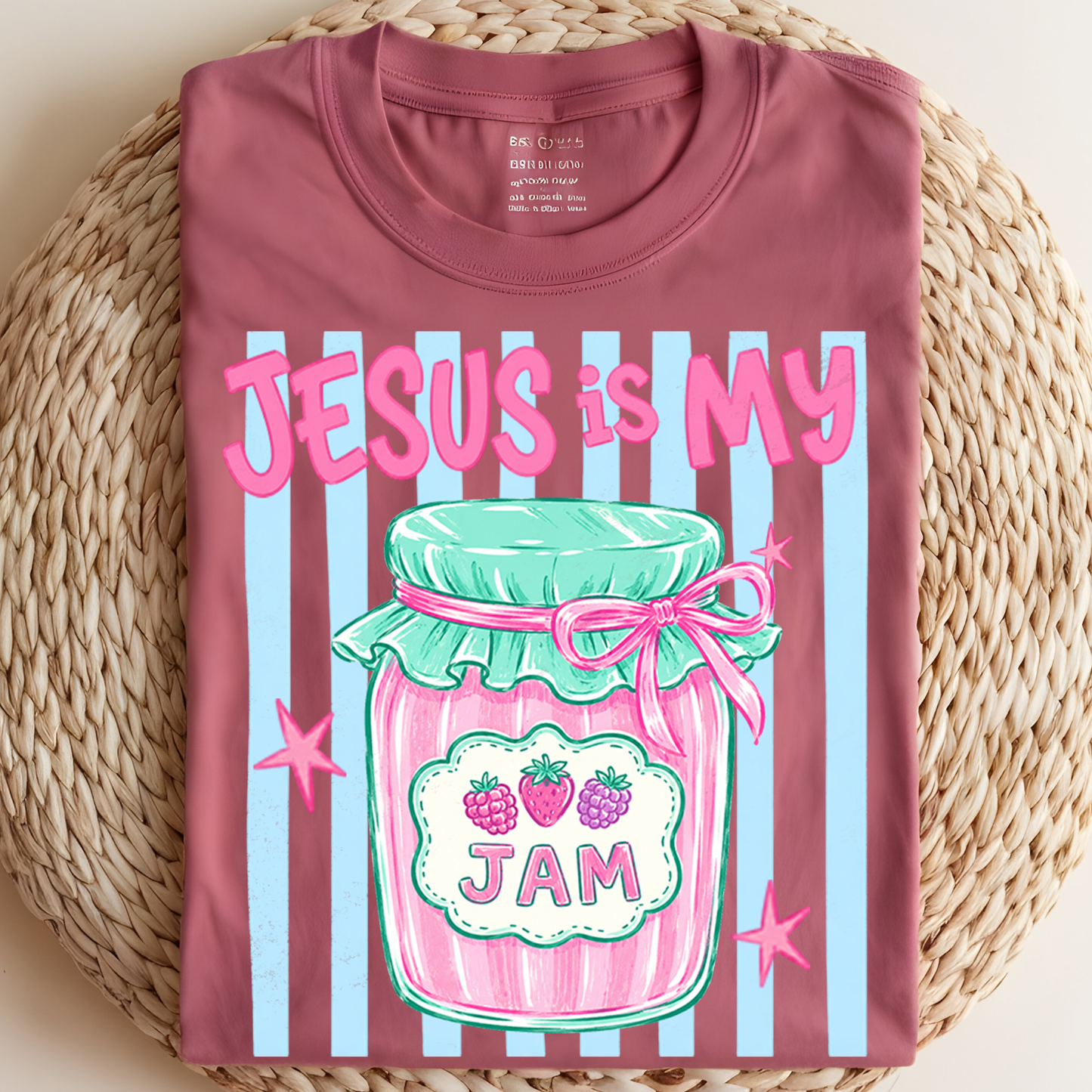 Jesus is my Jam DTF Print