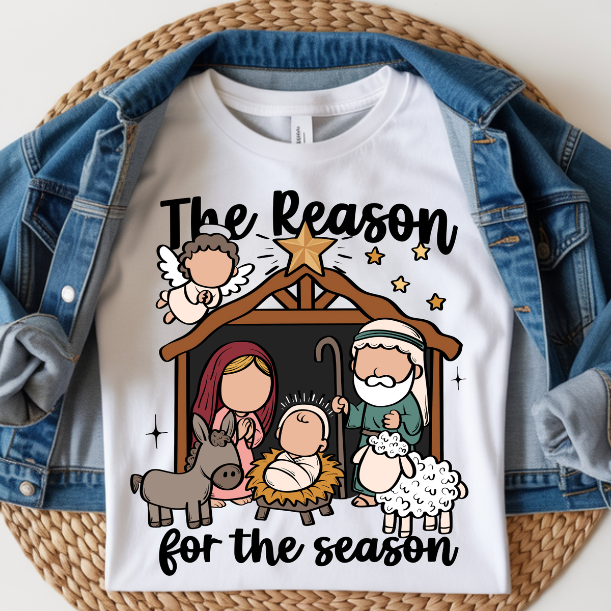 The Reason for the Season Kids DTF Print