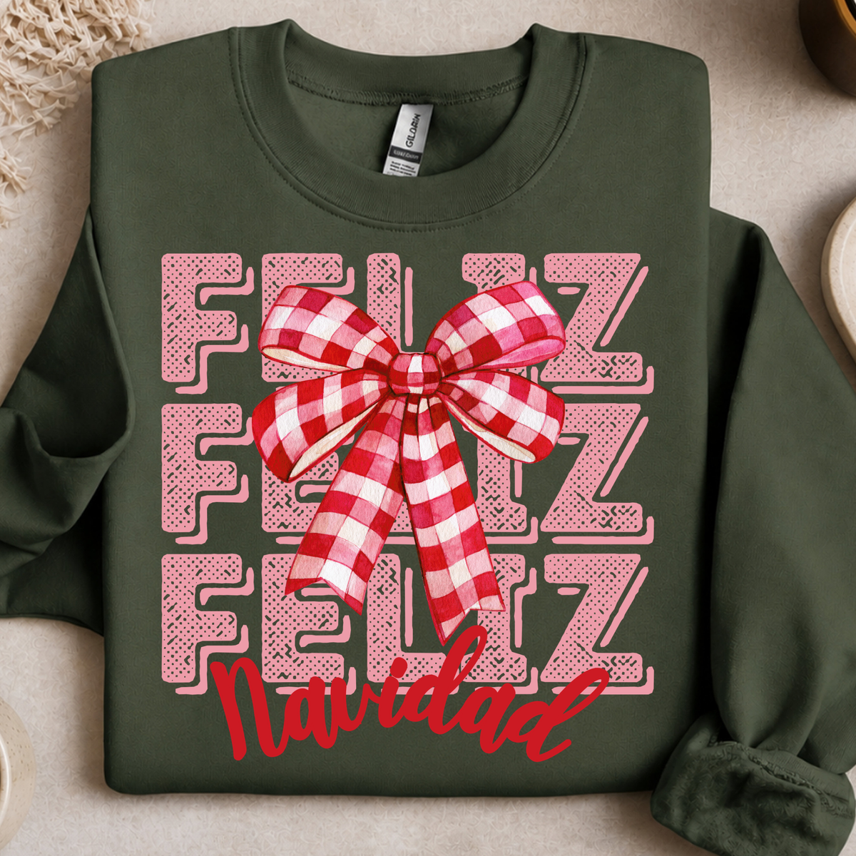 Feliz Navidad DTF Transfer