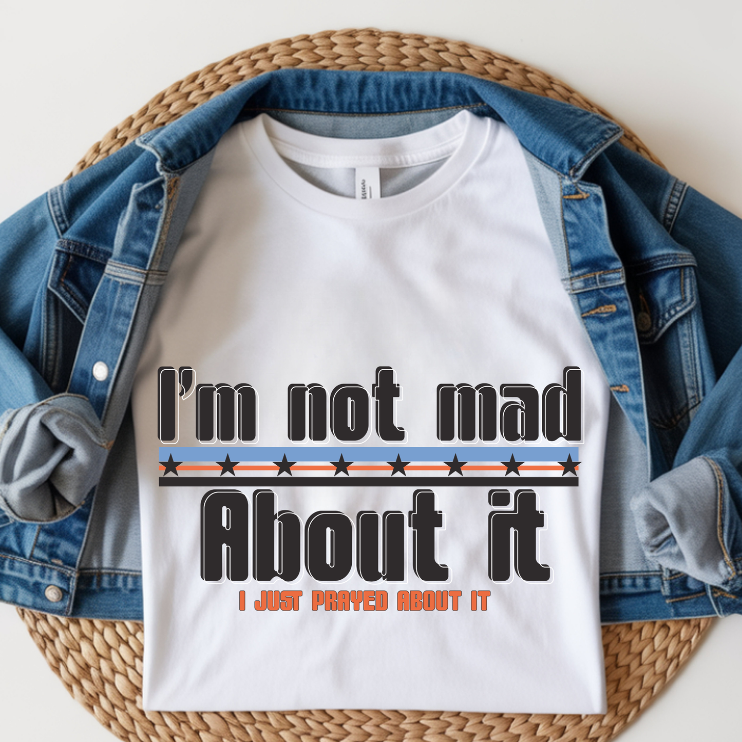 Not Mad About It Kids DTF Print