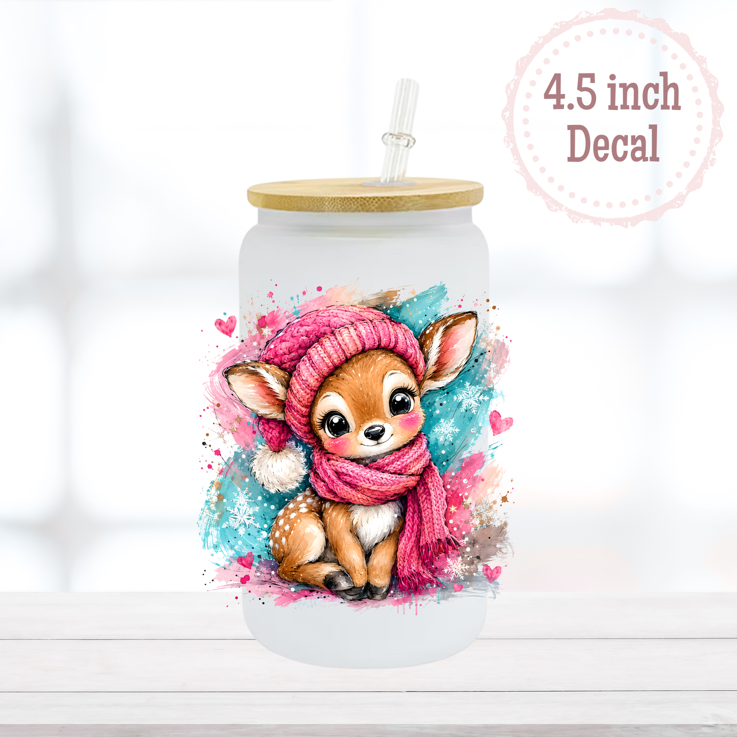 Cute Deer UVDTF Decal