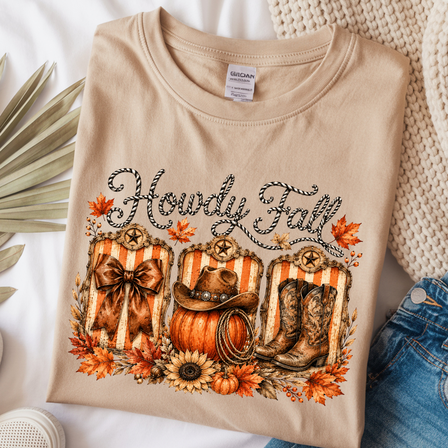 Howdy Fall DTF Print