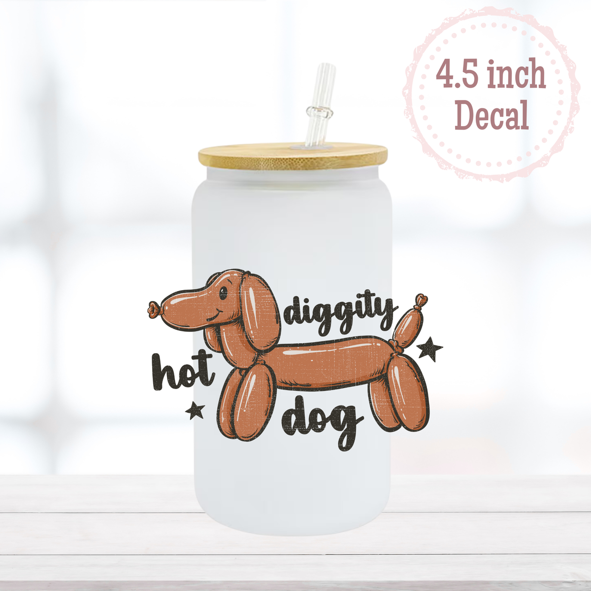 Doggie UVDTF Decal
