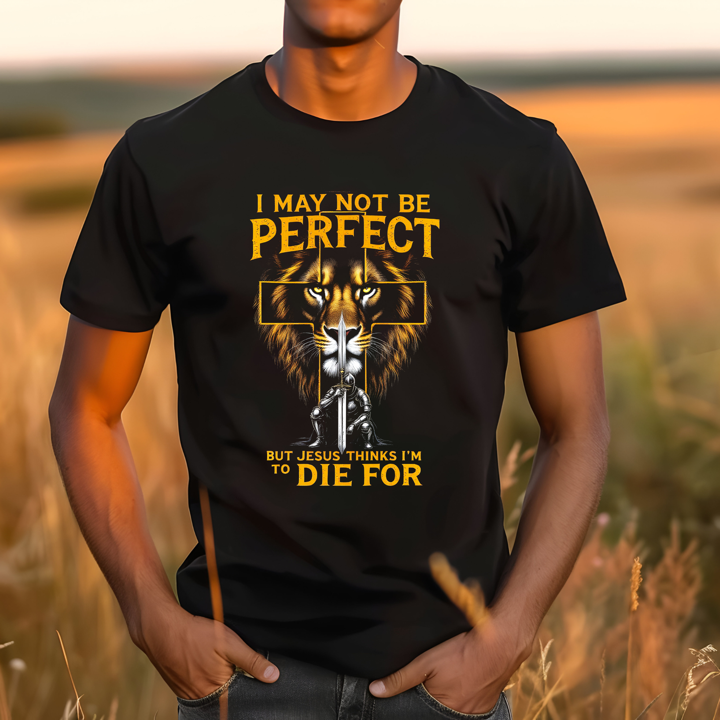 Lion DTF Print