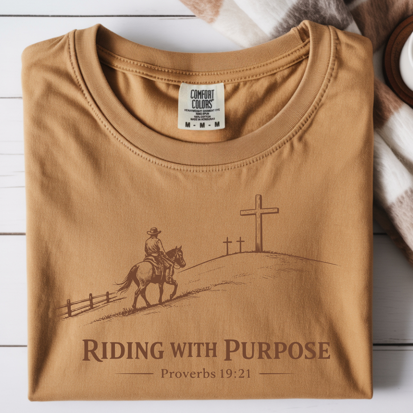 Riding with Purpose DTF Print