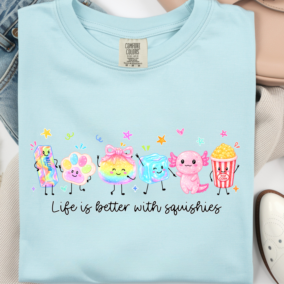 Life is Better with Squishies DTF Print Adult & Kids