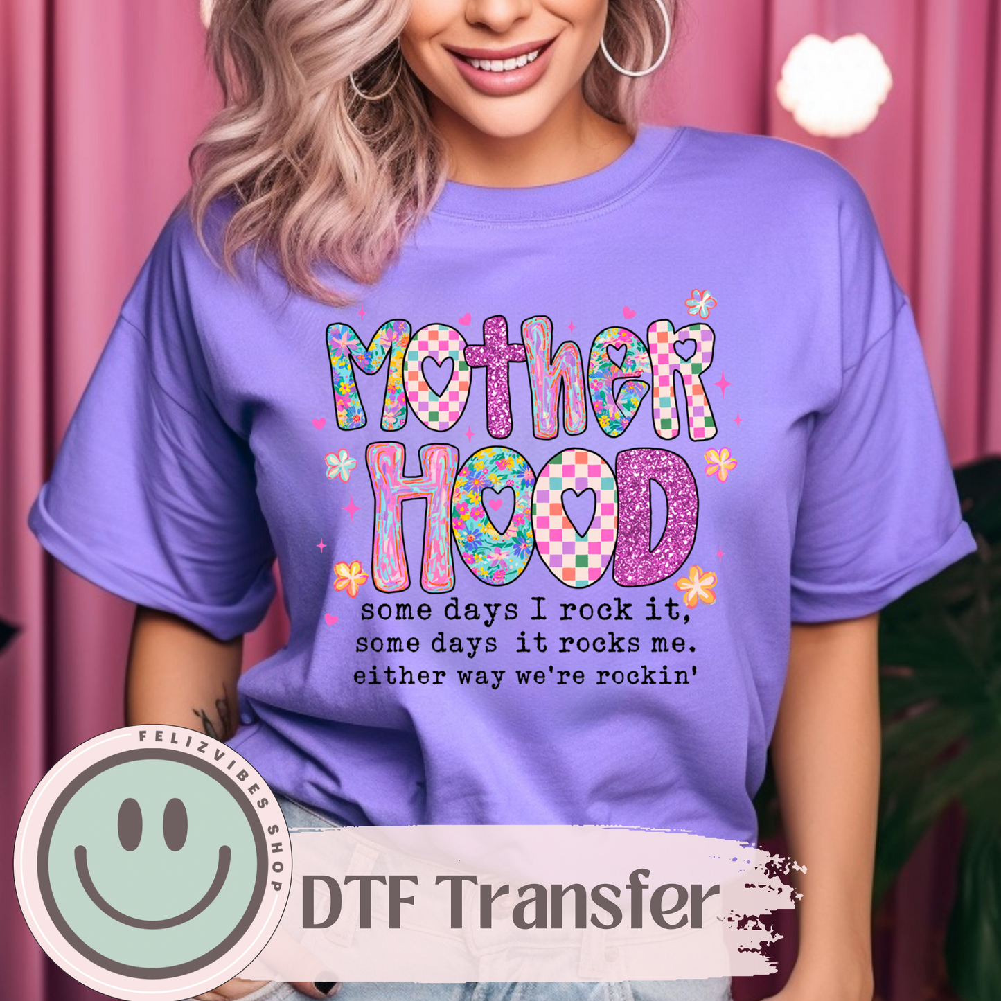 Motherhood DTF Print