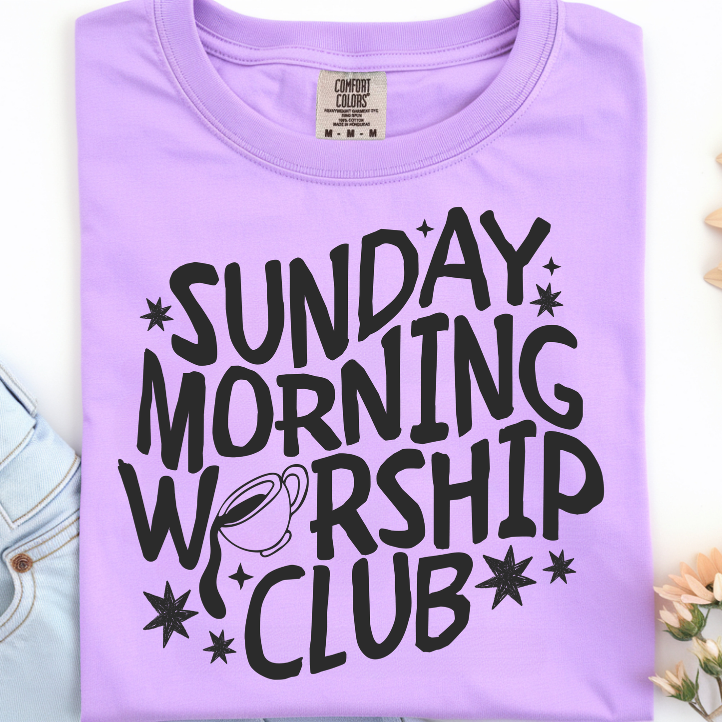 Sunday Morning Worship DTF Print