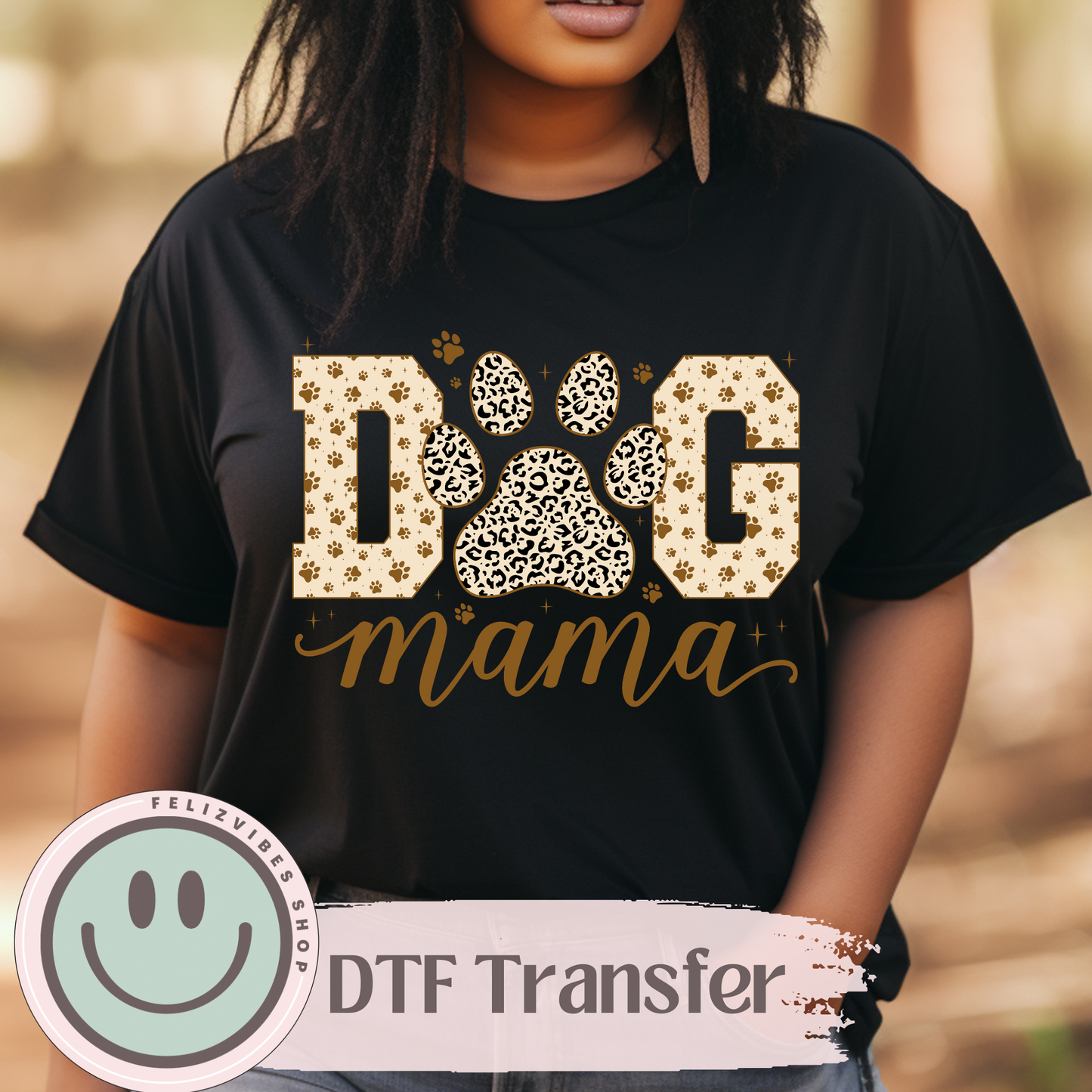 Dog Mama DTF Print