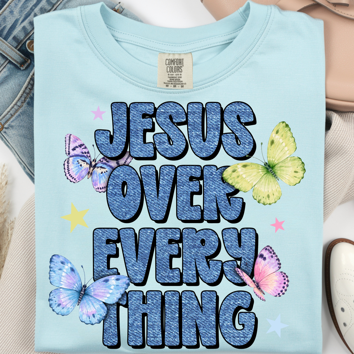 Jesus Over Everything DTF Print