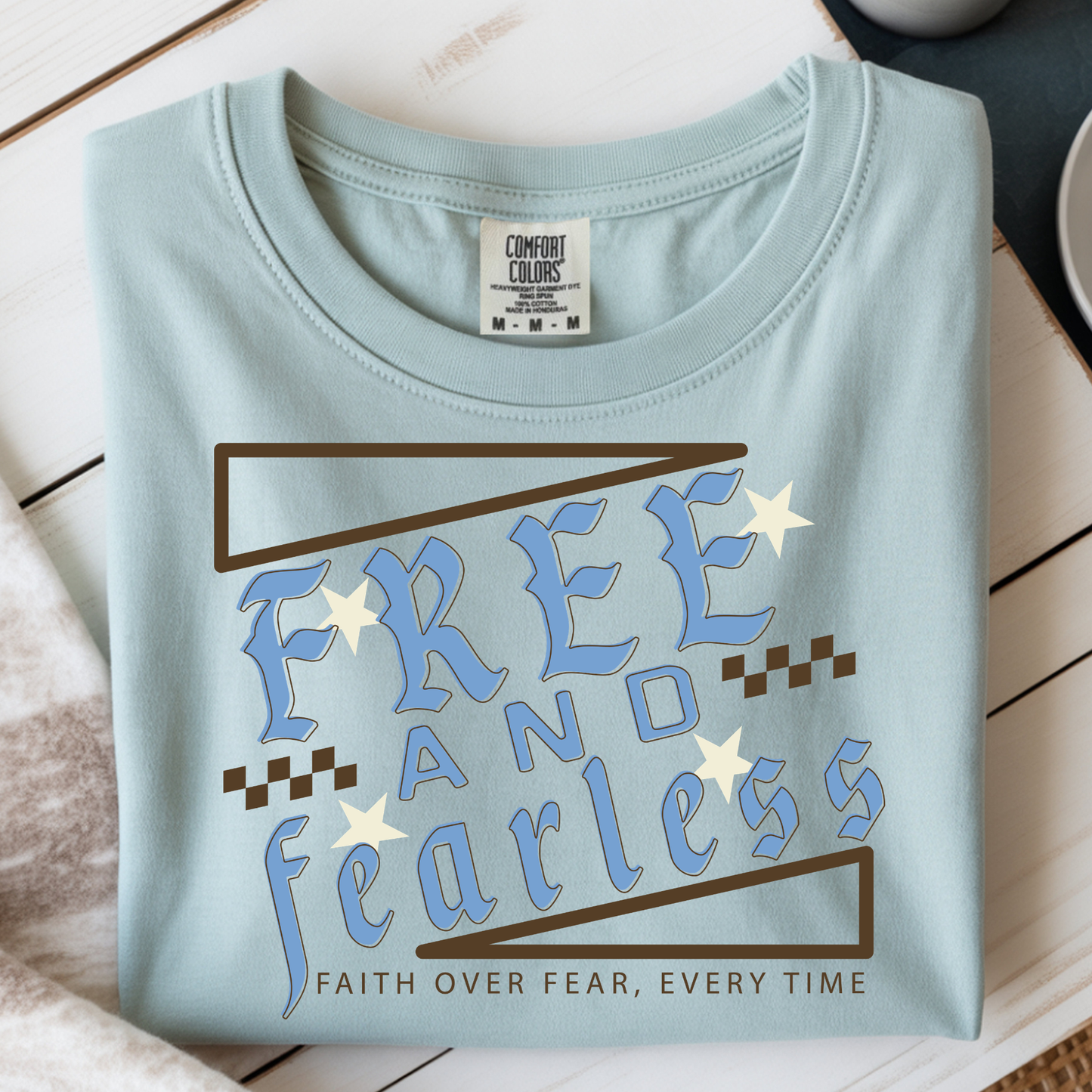 Free and Fearless Kids DTF Print