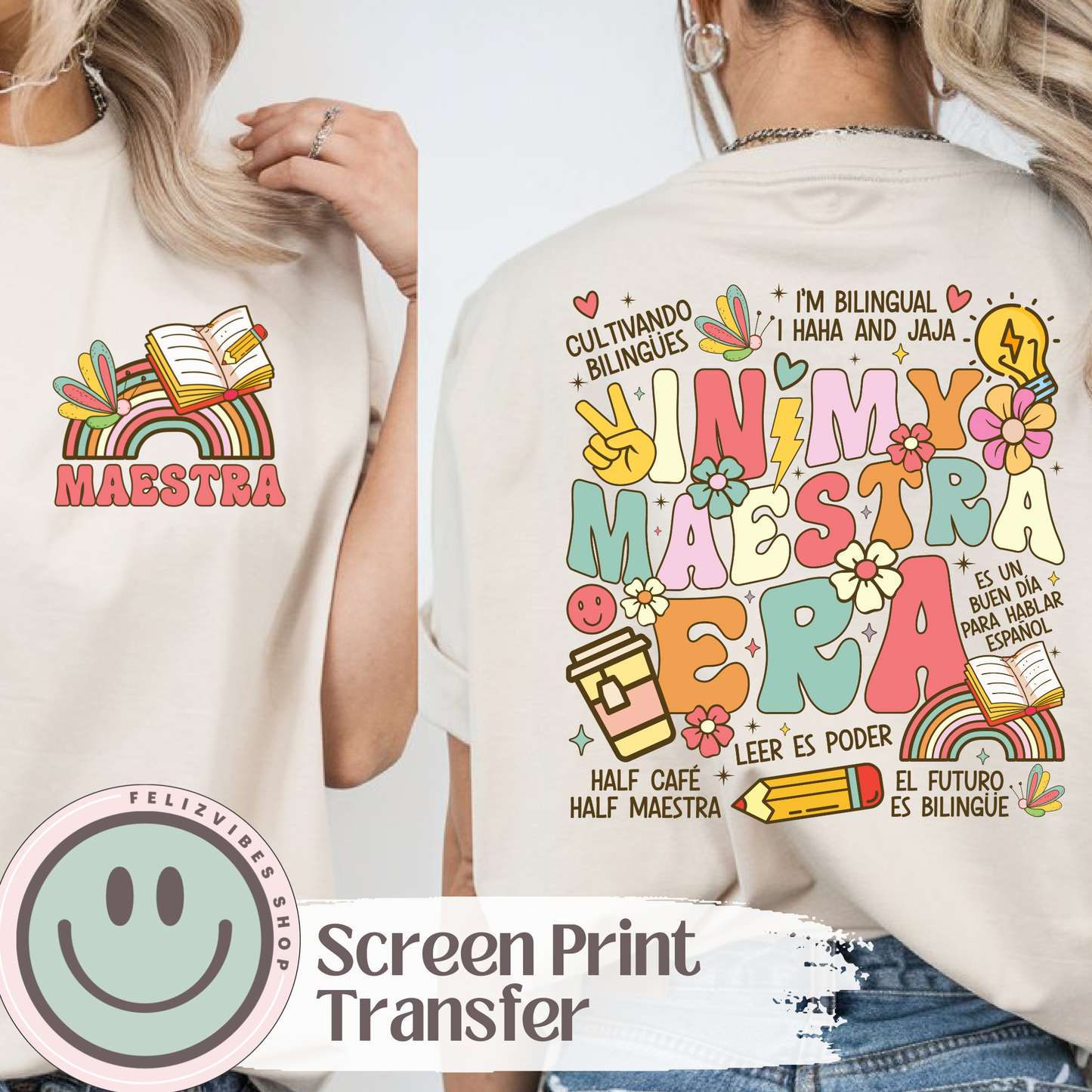 Maestra Pocket Bundle Screen Print