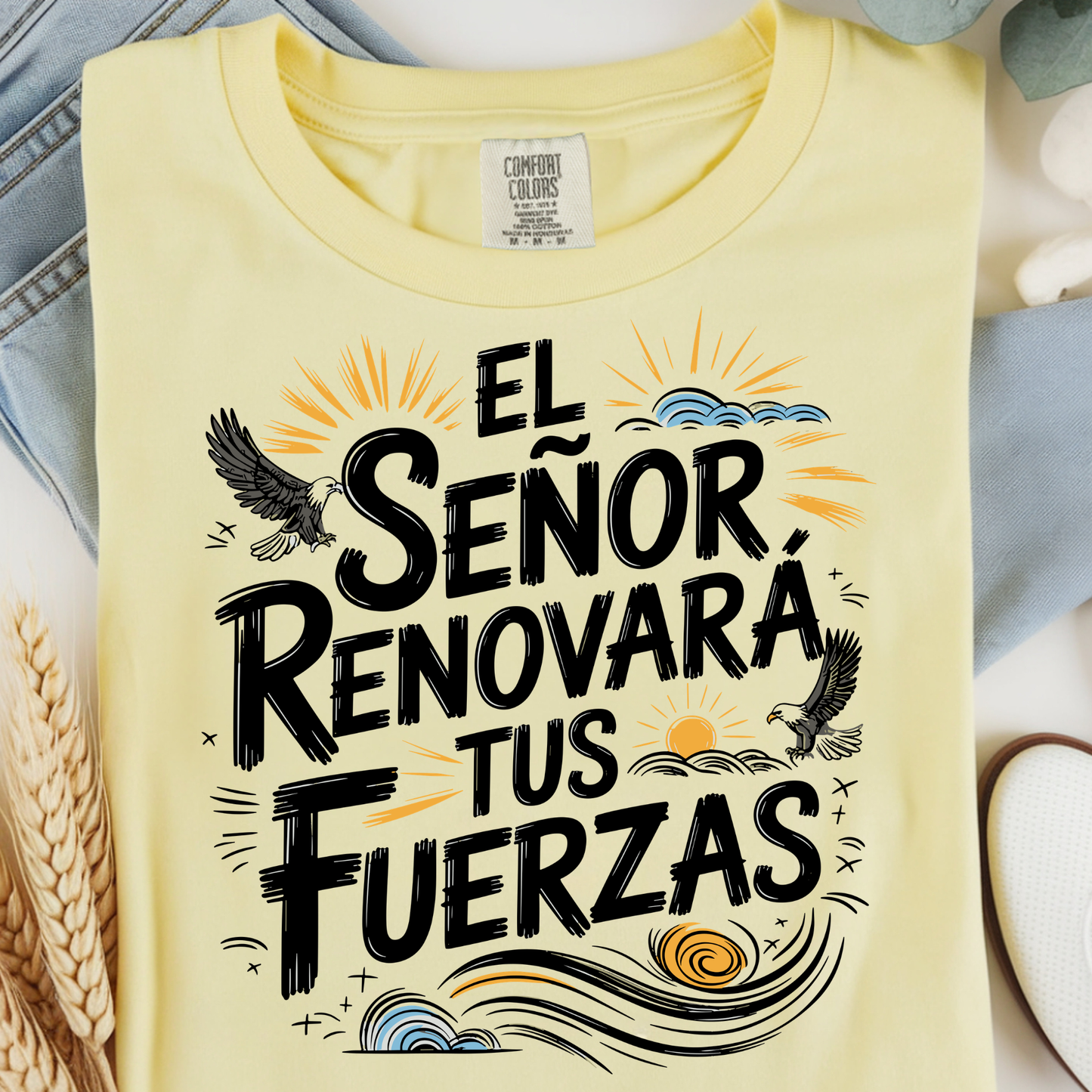 El Señor Renovará Fuerzas DTF Print