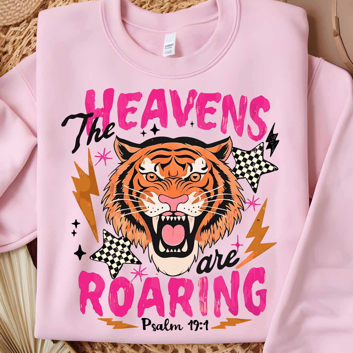 Heavens are Roaring DTF Print