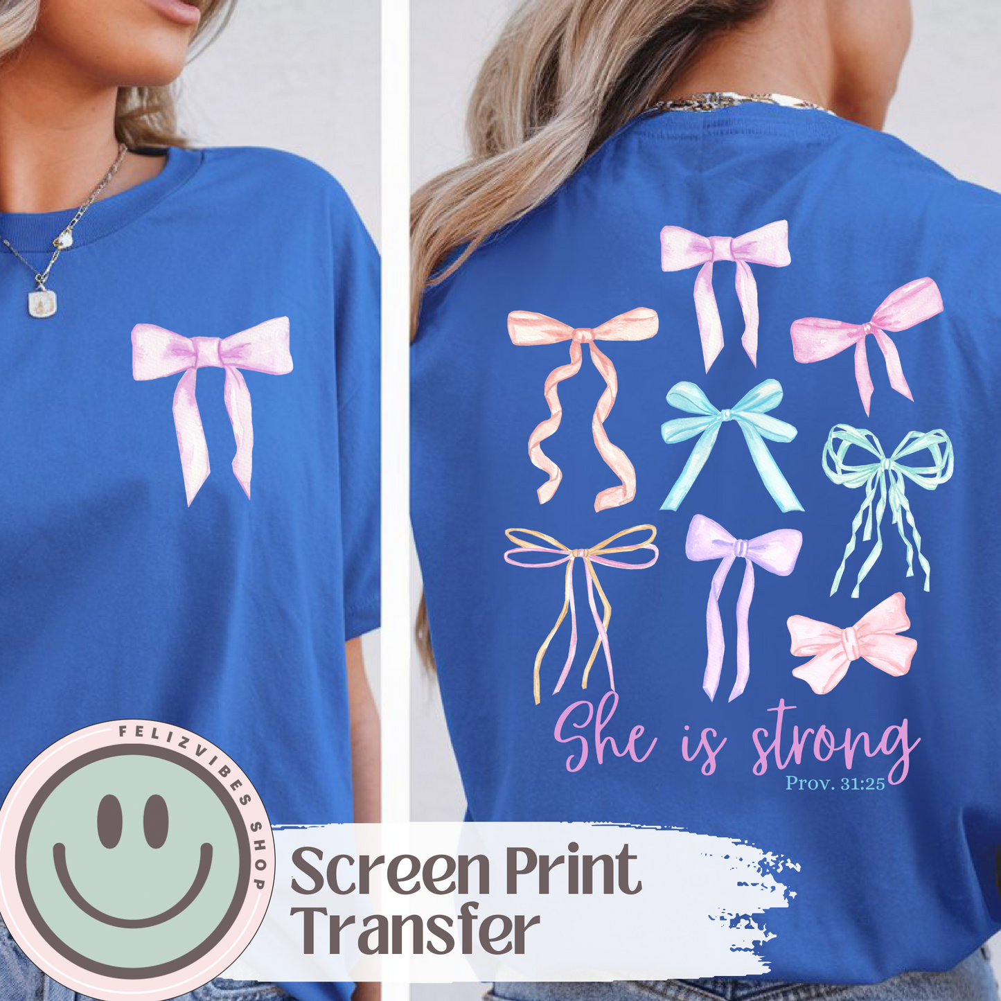 She is Strong Pocket Bundle Screen Print