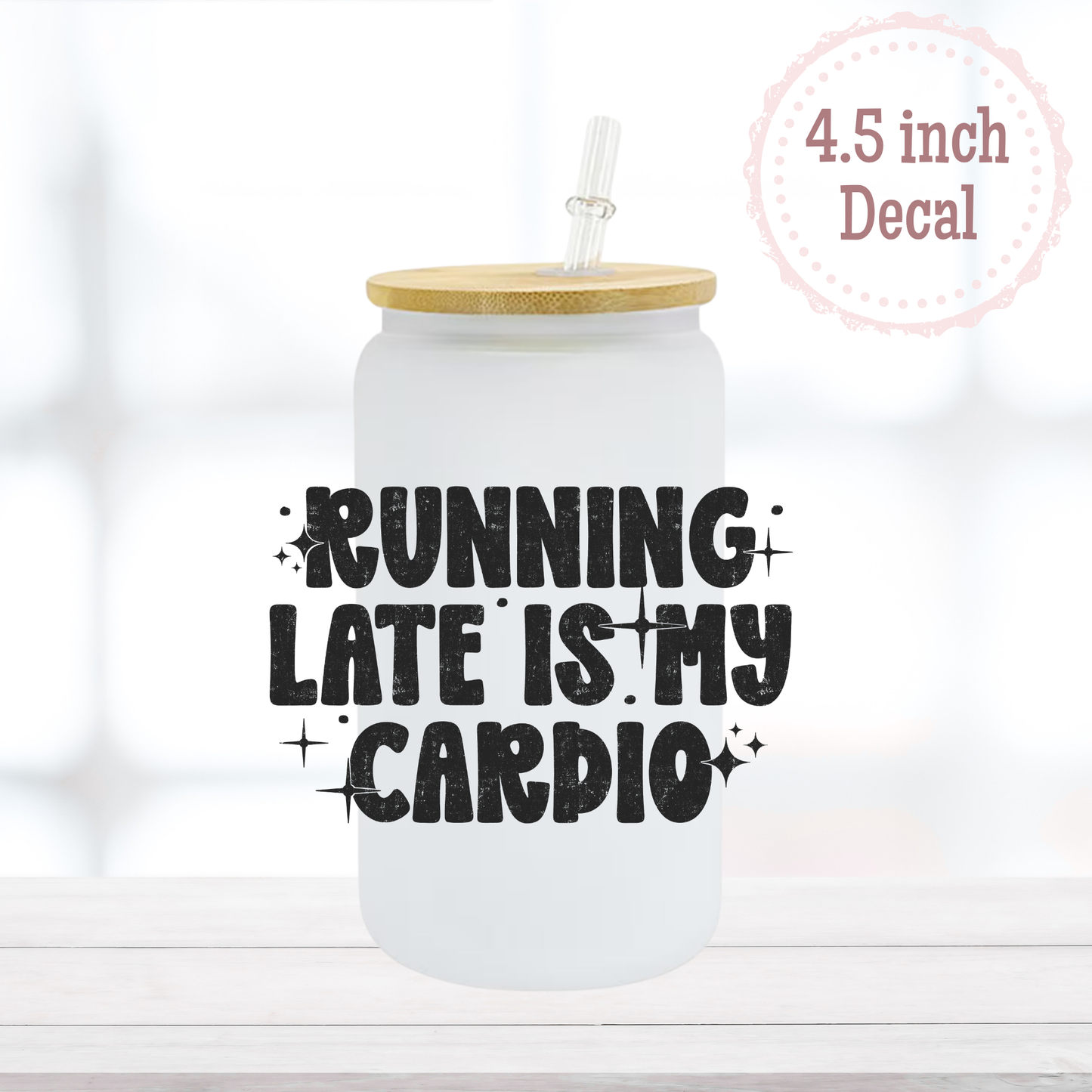 Running Late UVDTF Decal
