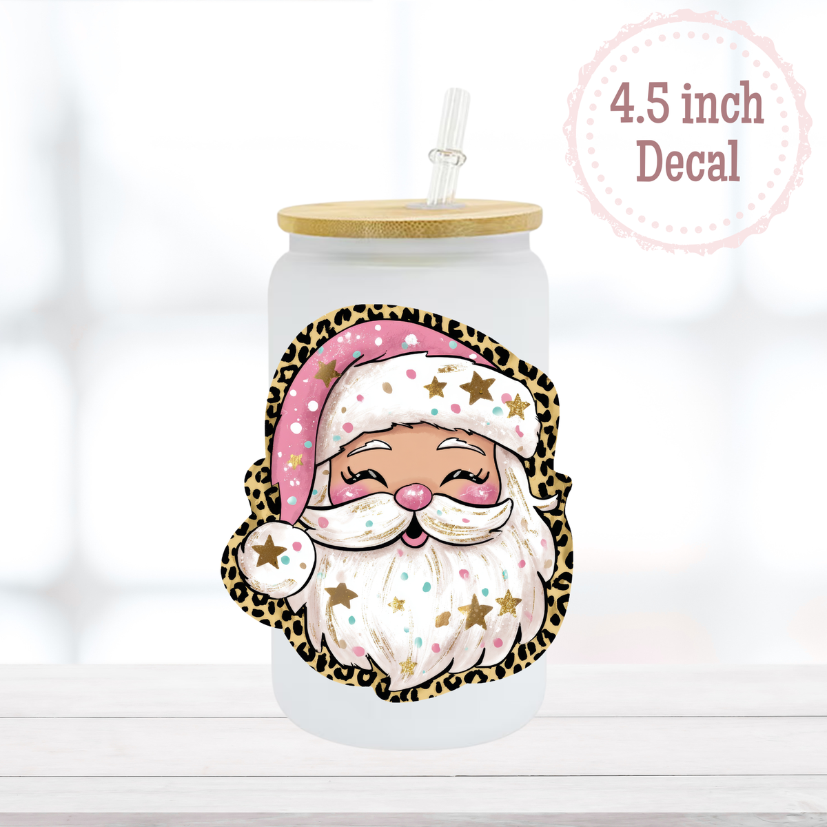 Santa UVDTF Decal