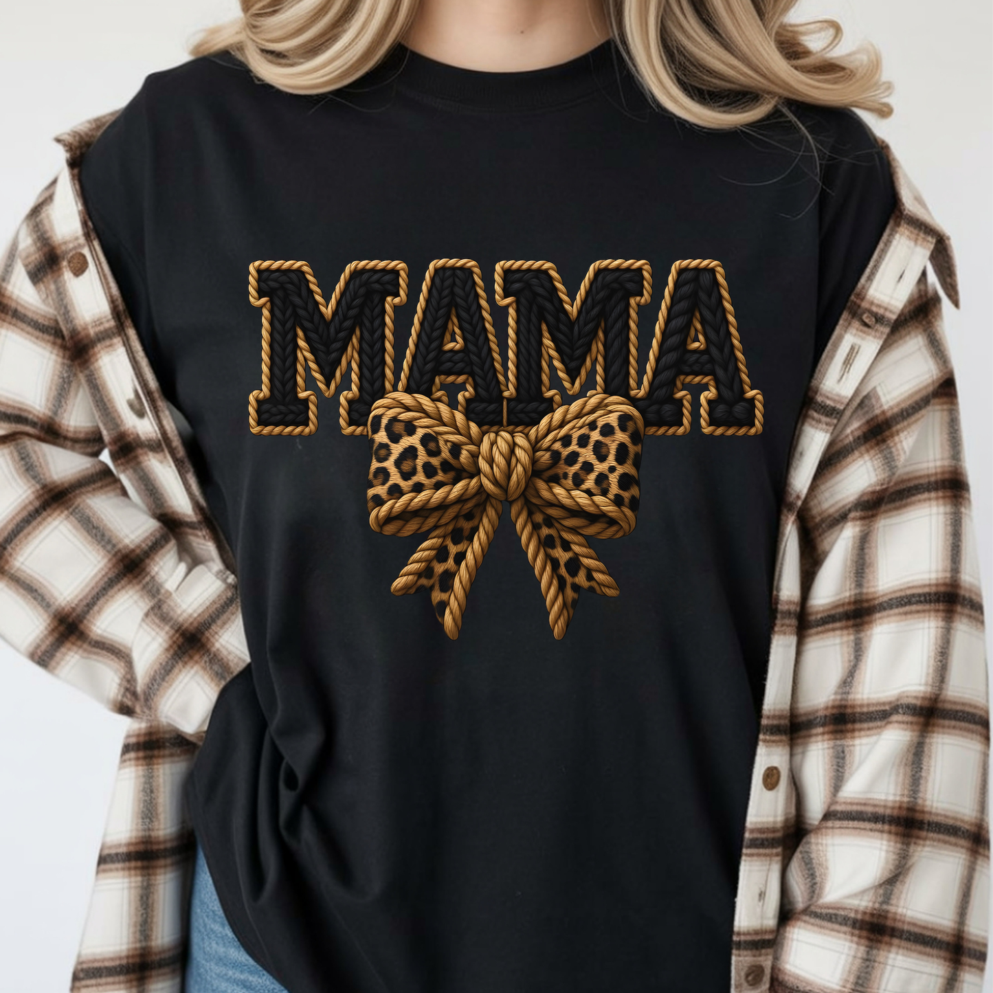 Faux Yarn Mama DTF