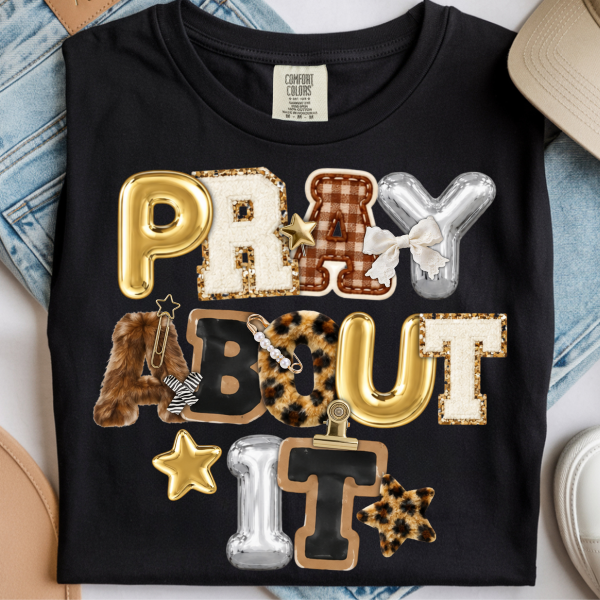 Pray About It DTF Print