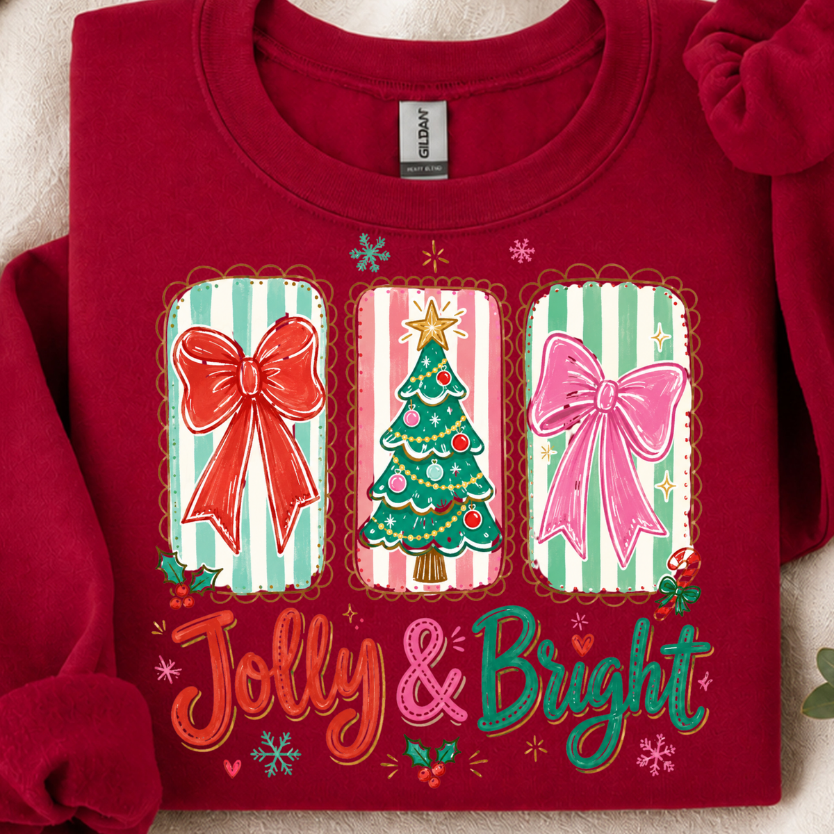 Jolly & Bright DTF Transfer