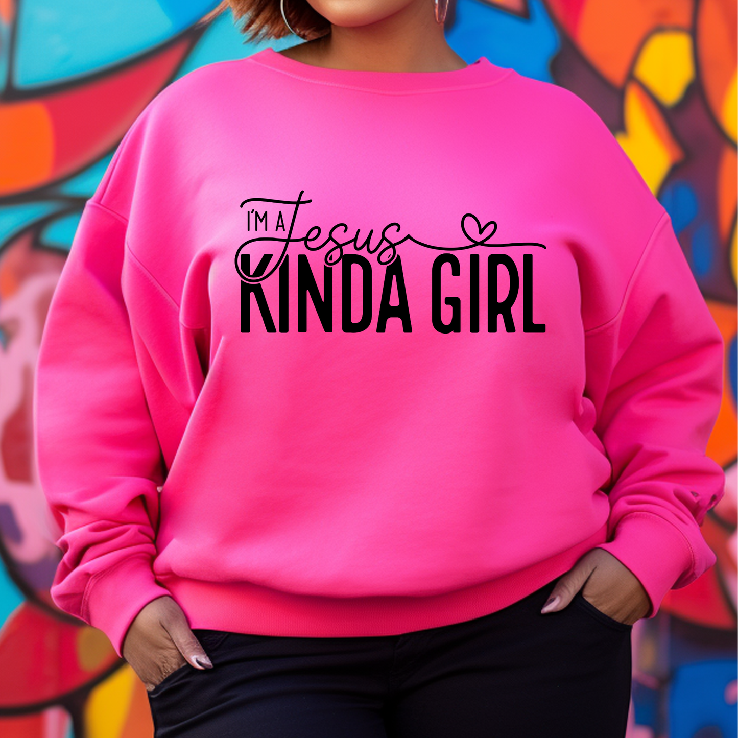 Jesus Kinda Girl DTF Print