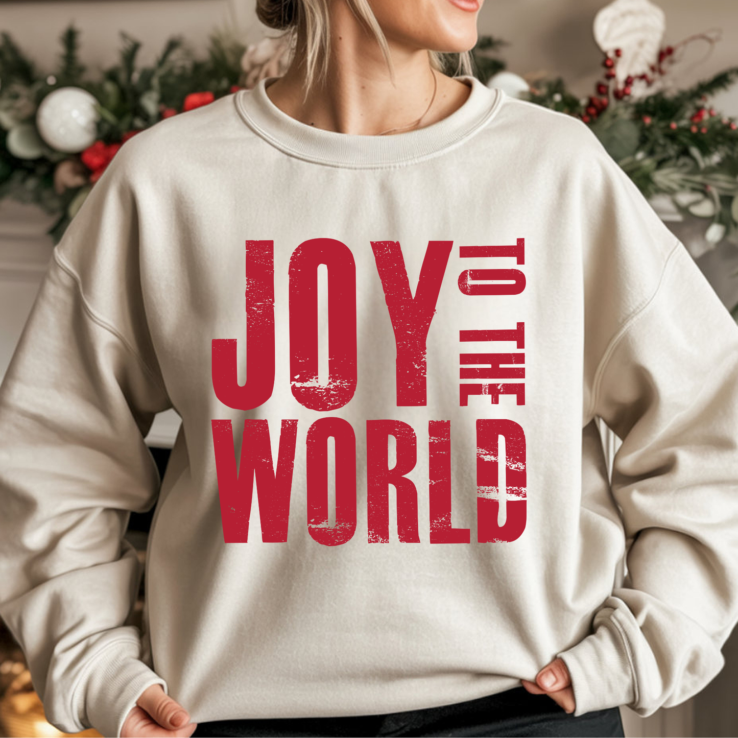 Joy to the World DTF Print