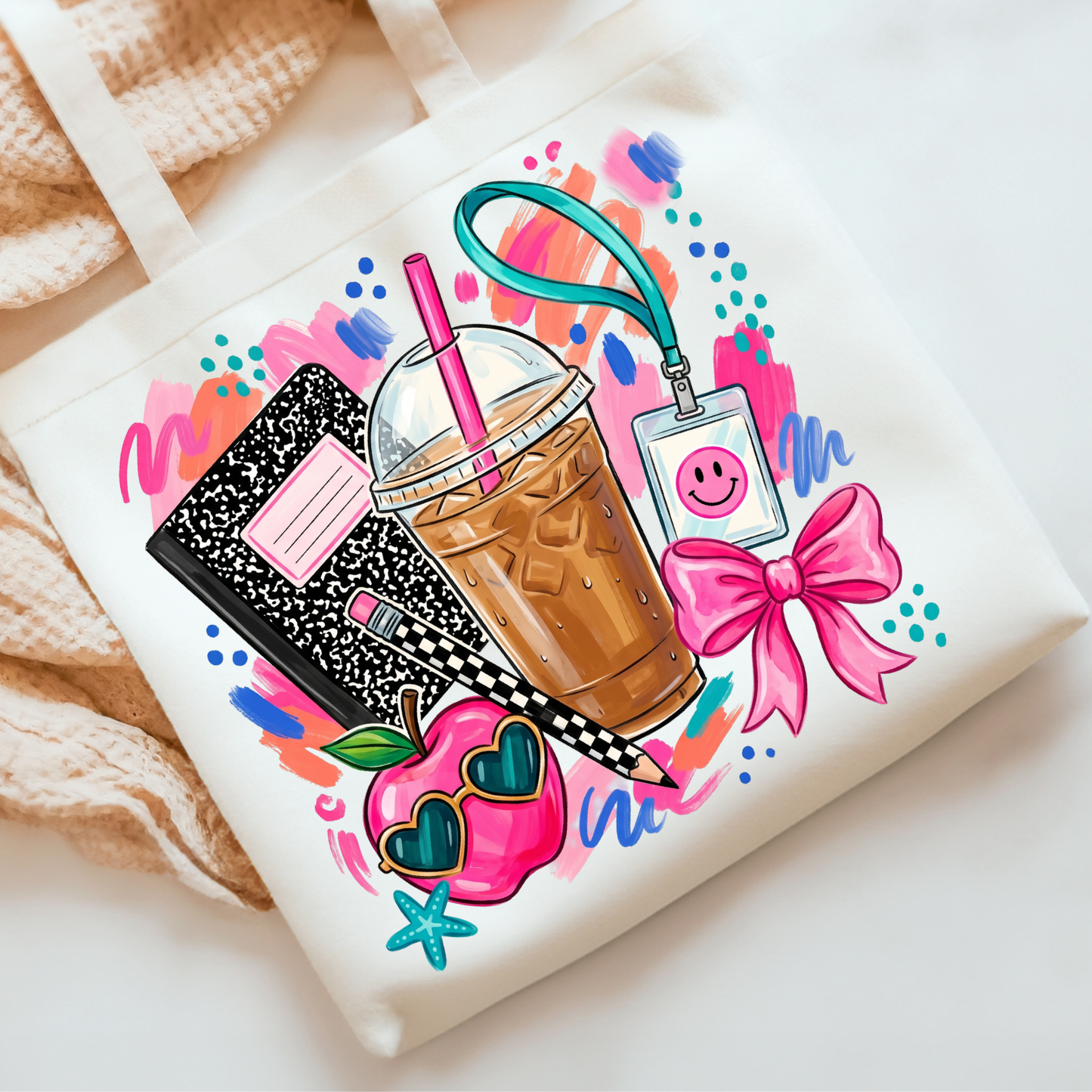 Teacher Supplies DTF Print
