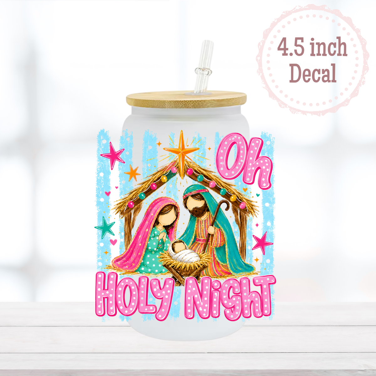 Holy Night UVDTF Decal