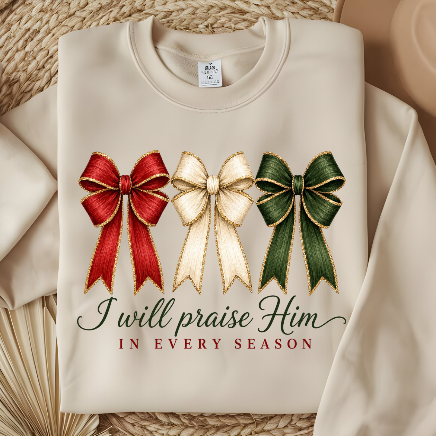 Praise Him DTF Print