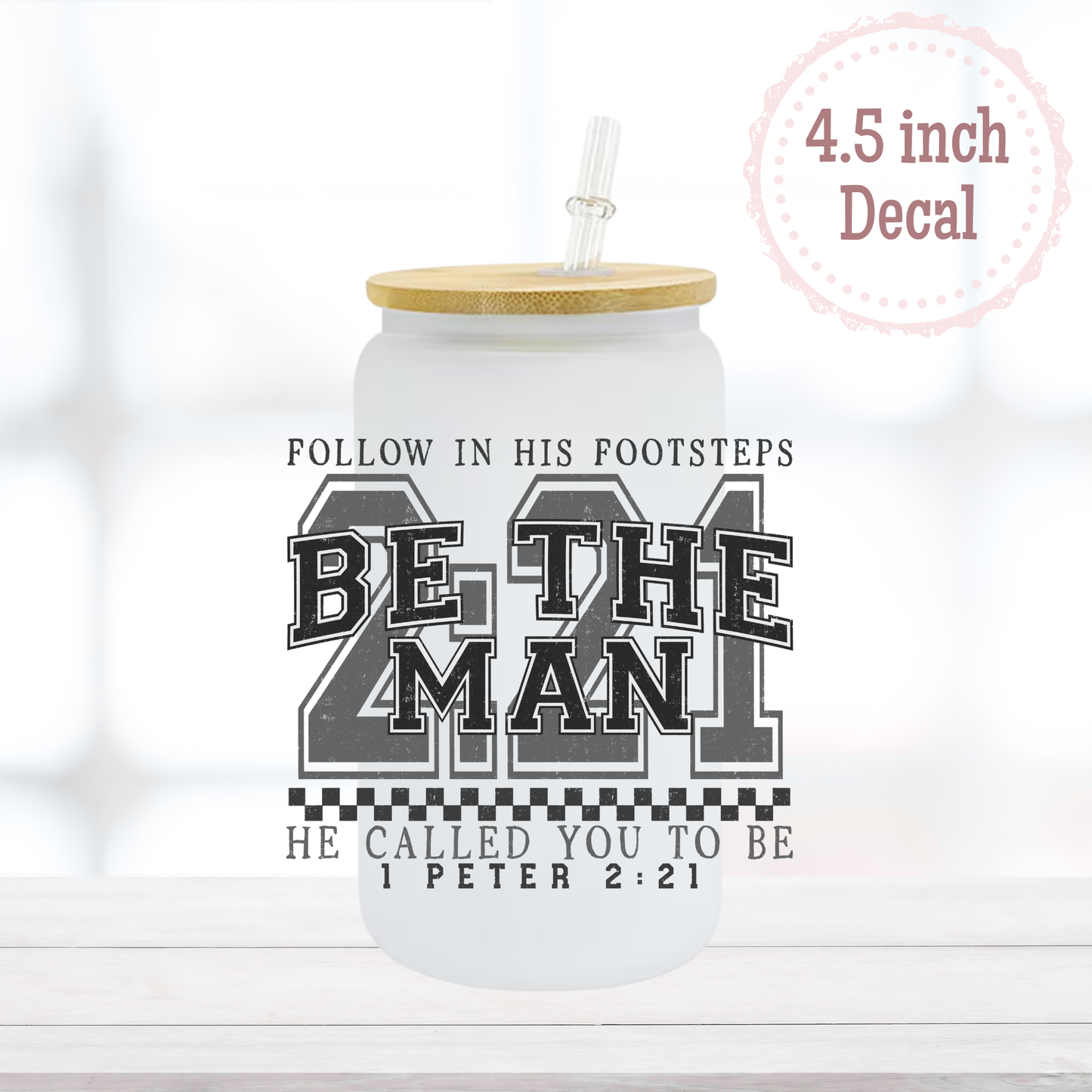 Be The Man UVDTF Decal
