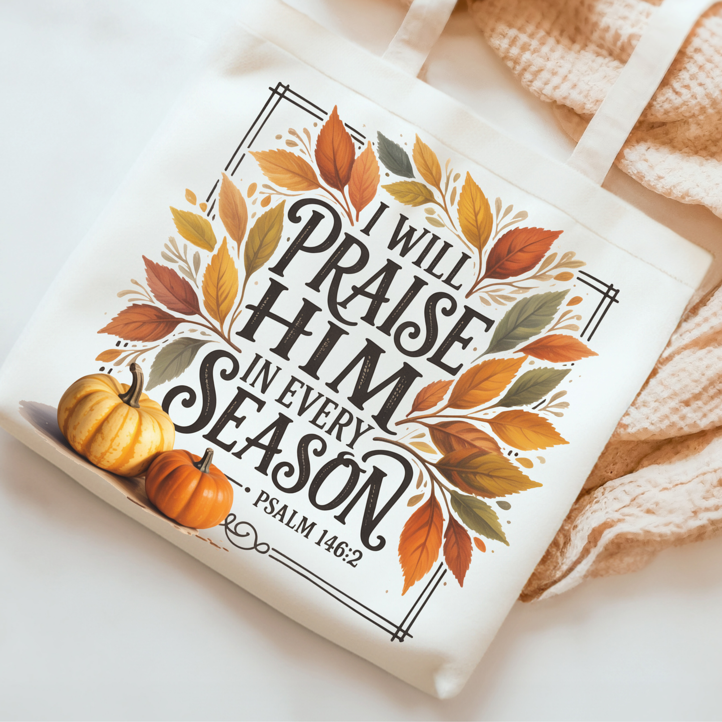 Praise Him in Every Season DTF Print
