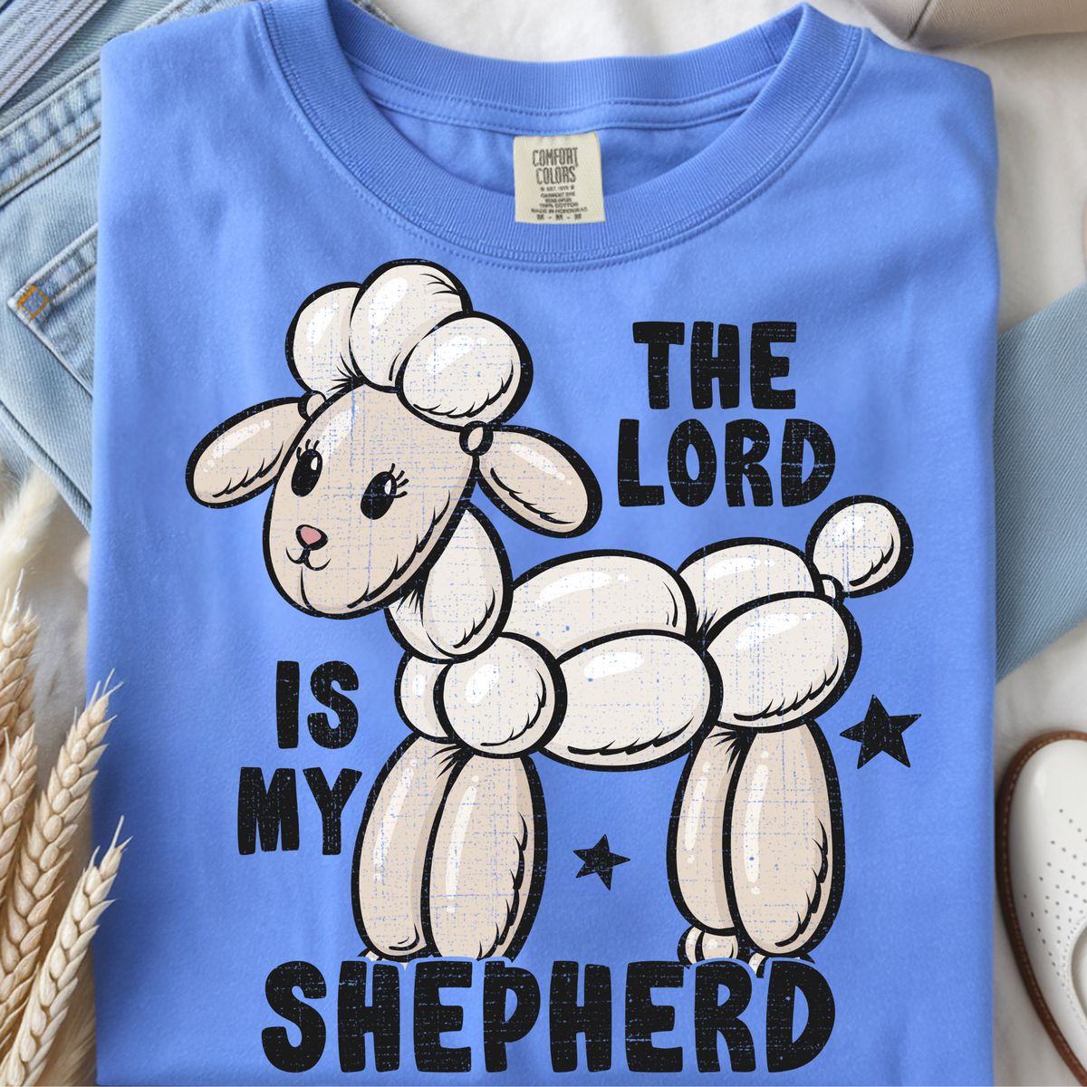 The Lord is my Shepherd DTF Print