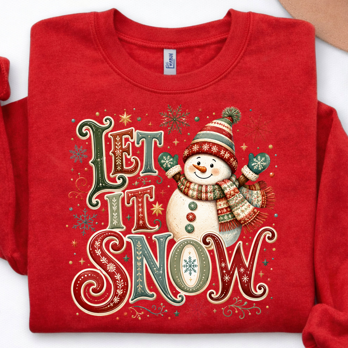 Let it Snow DTF Print