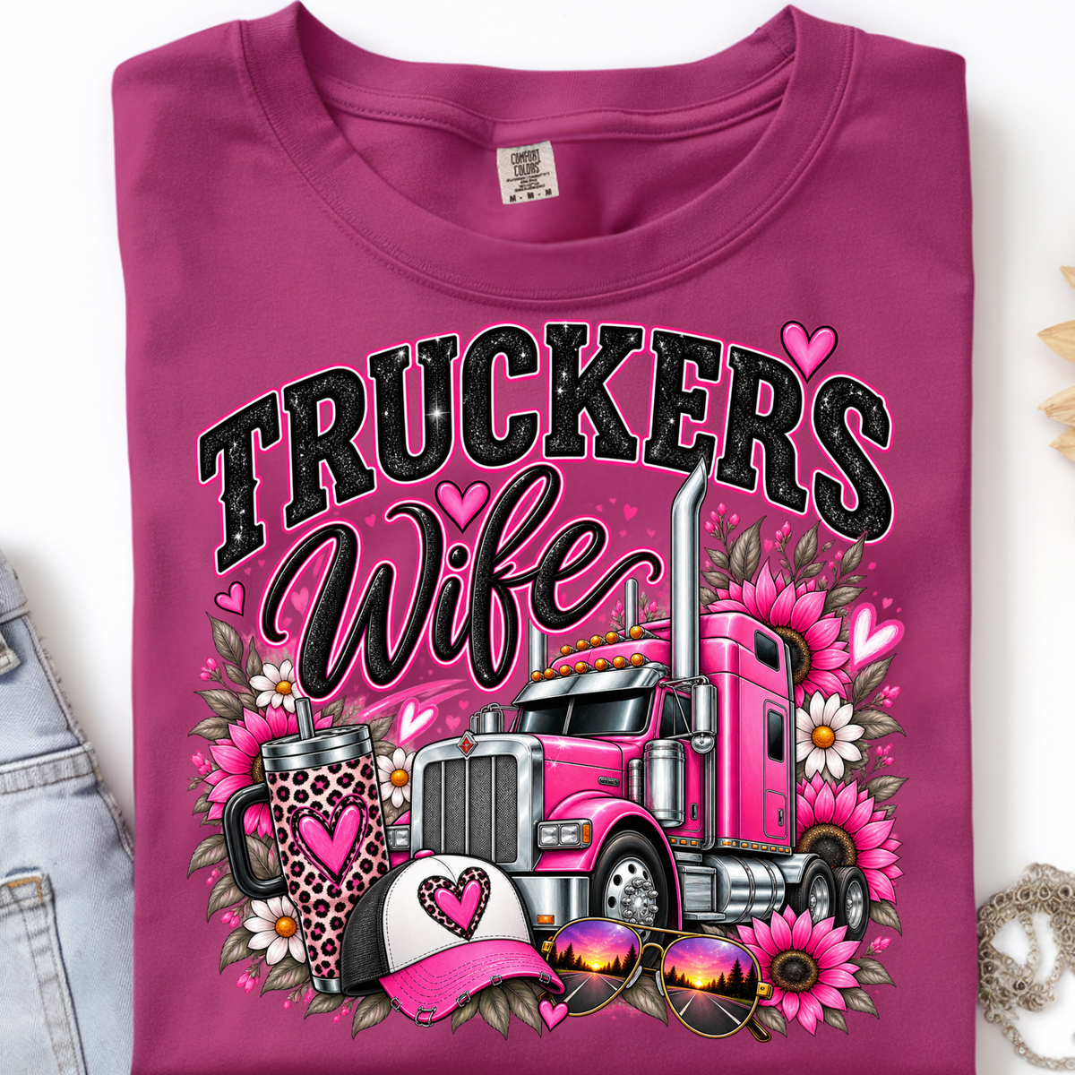 Trucker's Wife DTF Print