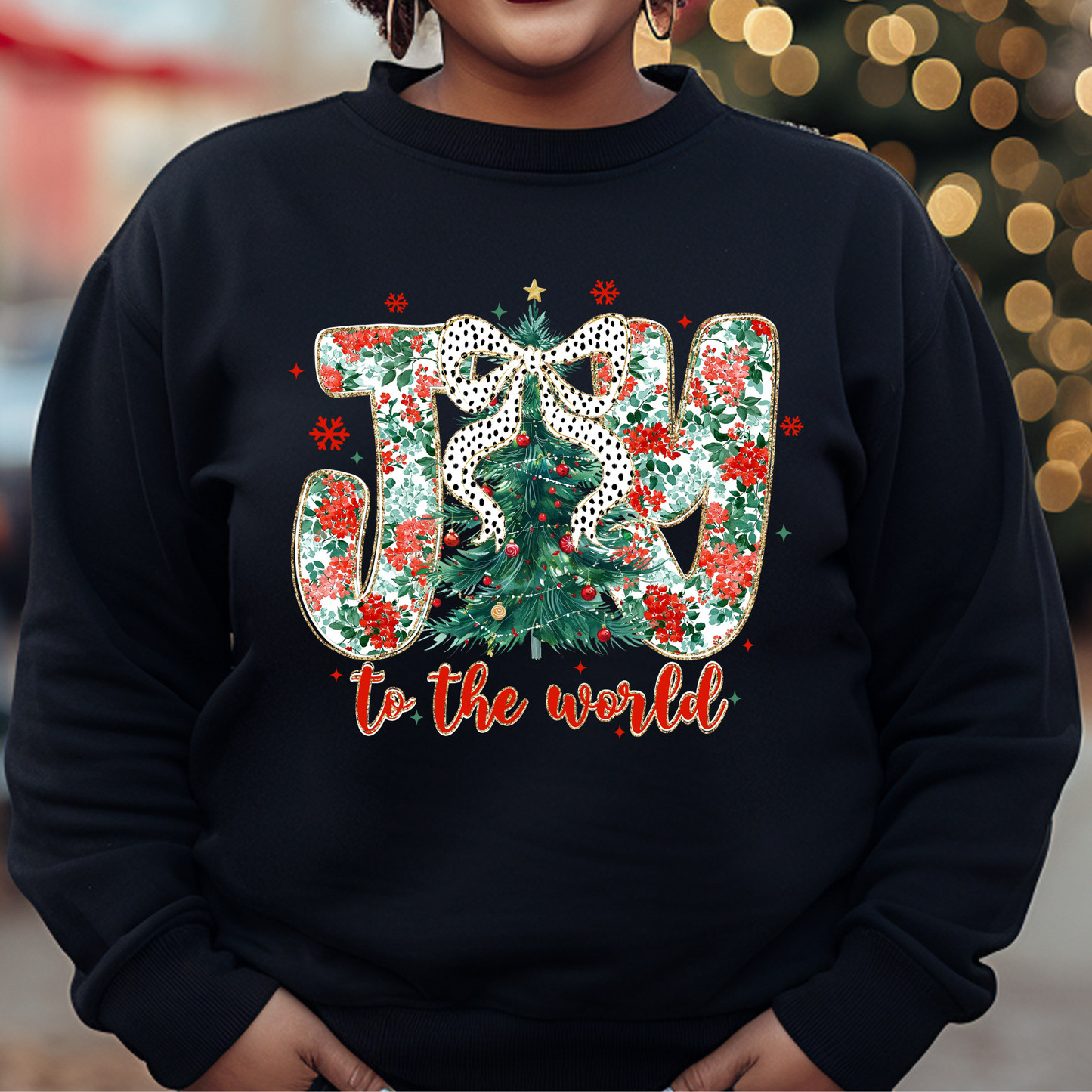 Joy to the World DTF Print