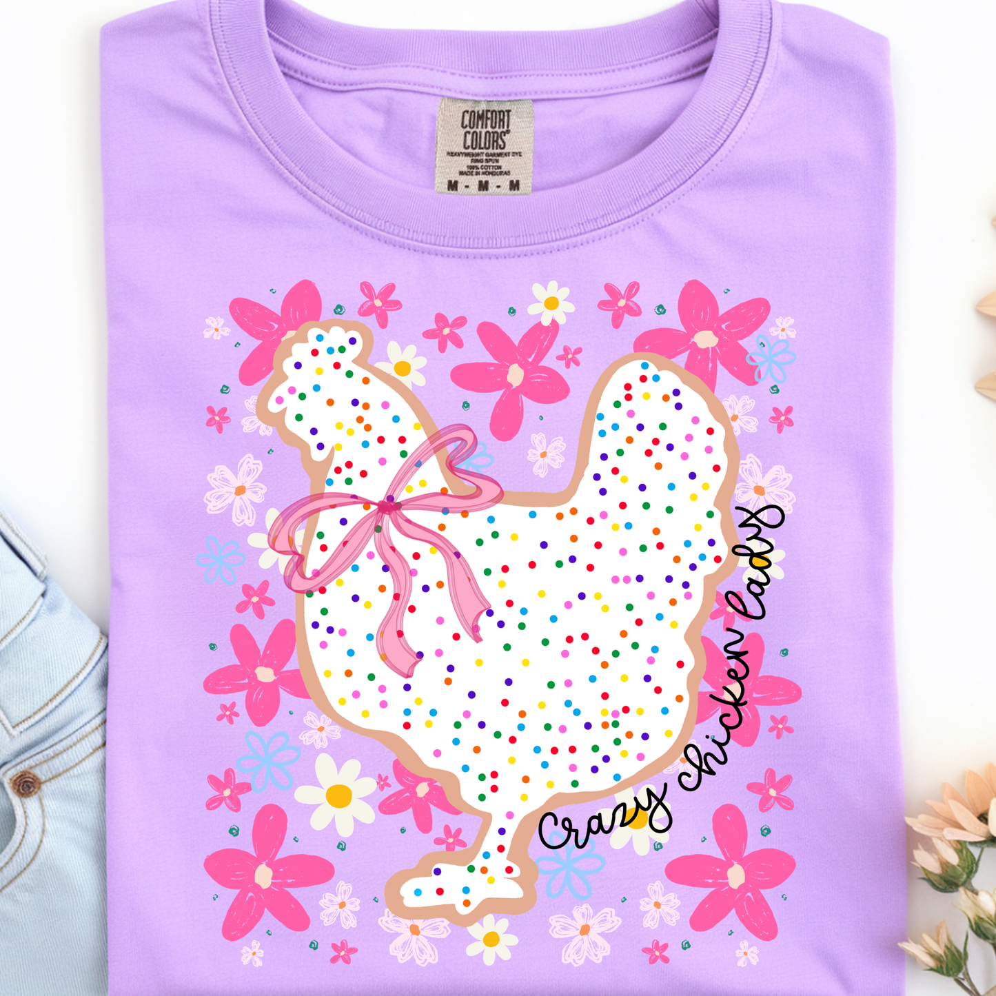 Chicken Lady DTF Print