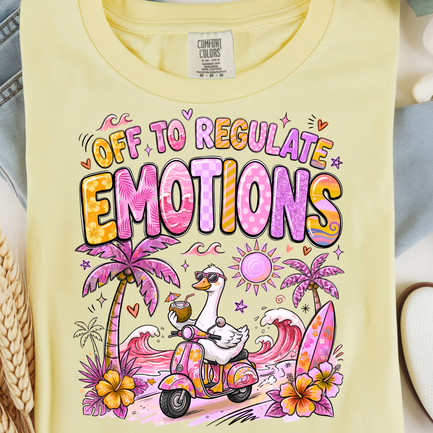 Regulate Emotions DTF Print