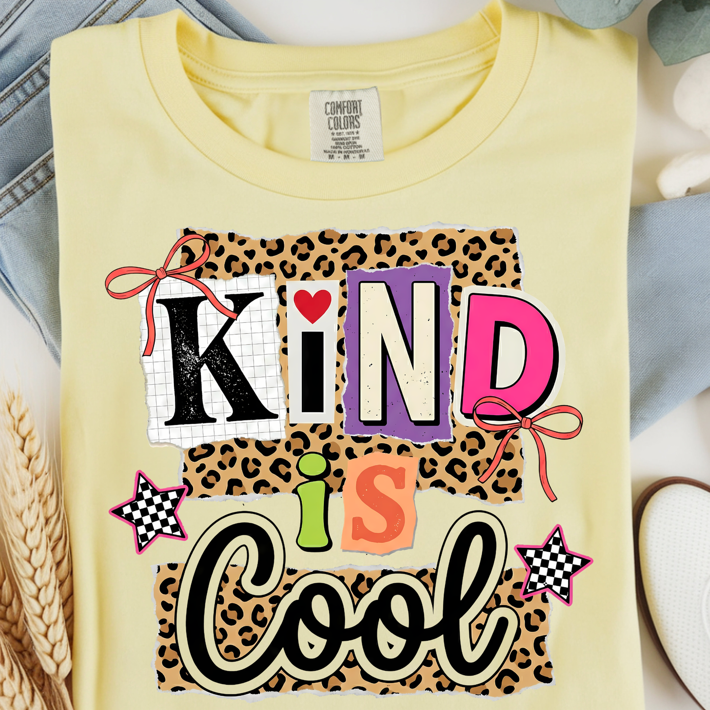Kind is Cool DTF Print