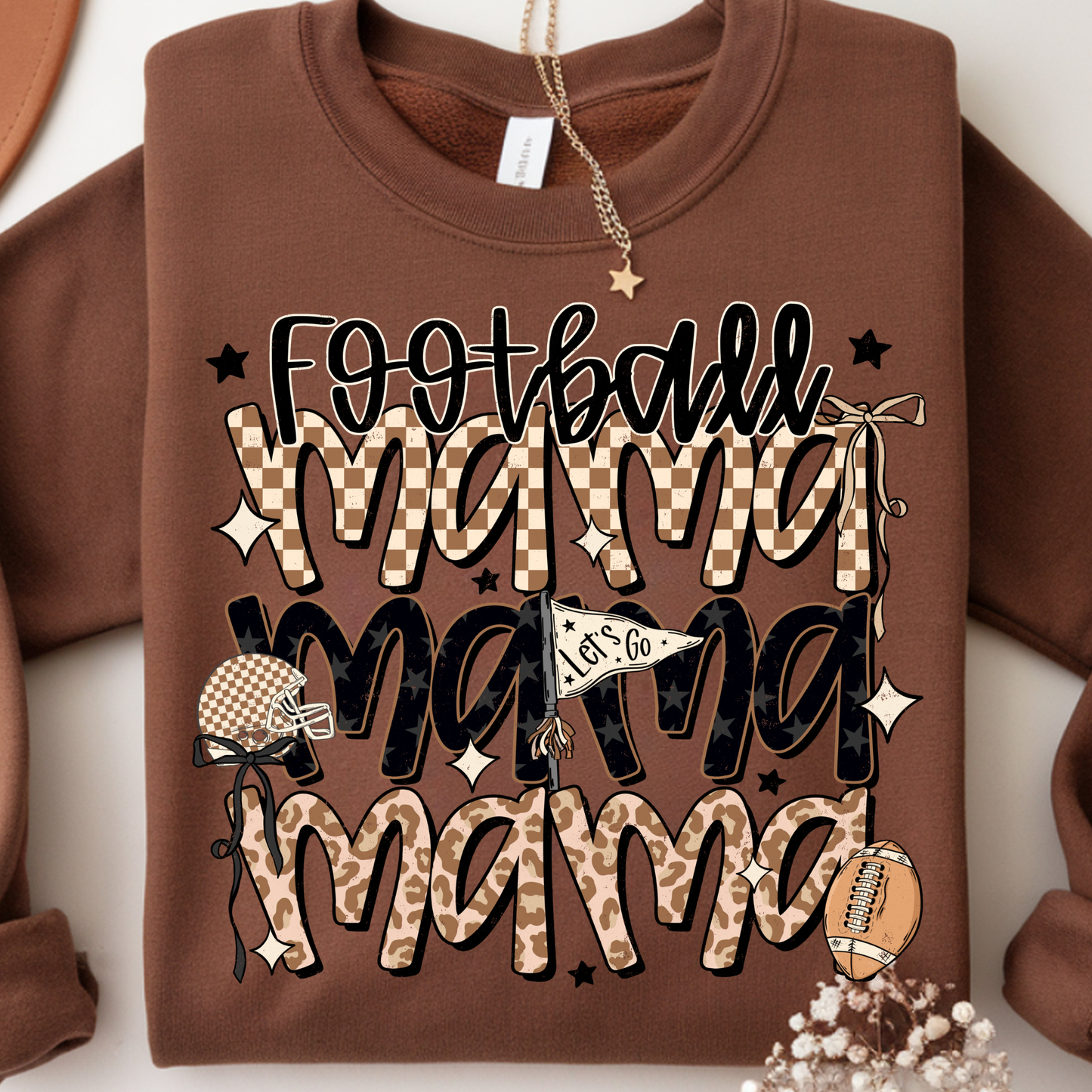 Football Mama DTF Print