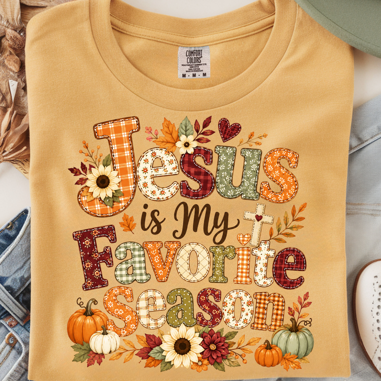 Jesus is my Favourite Season DTF Print