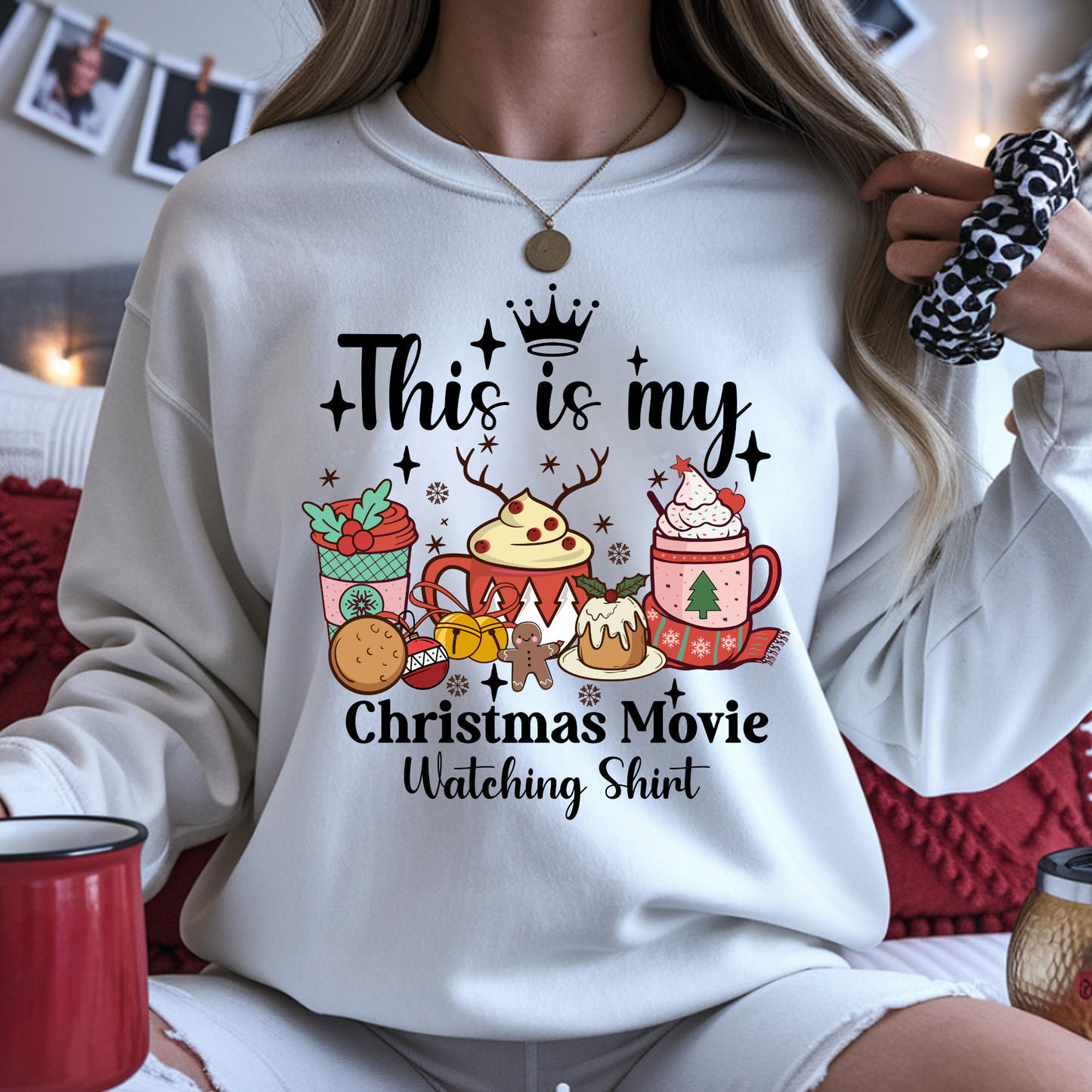 Christmas Movies DTF Print