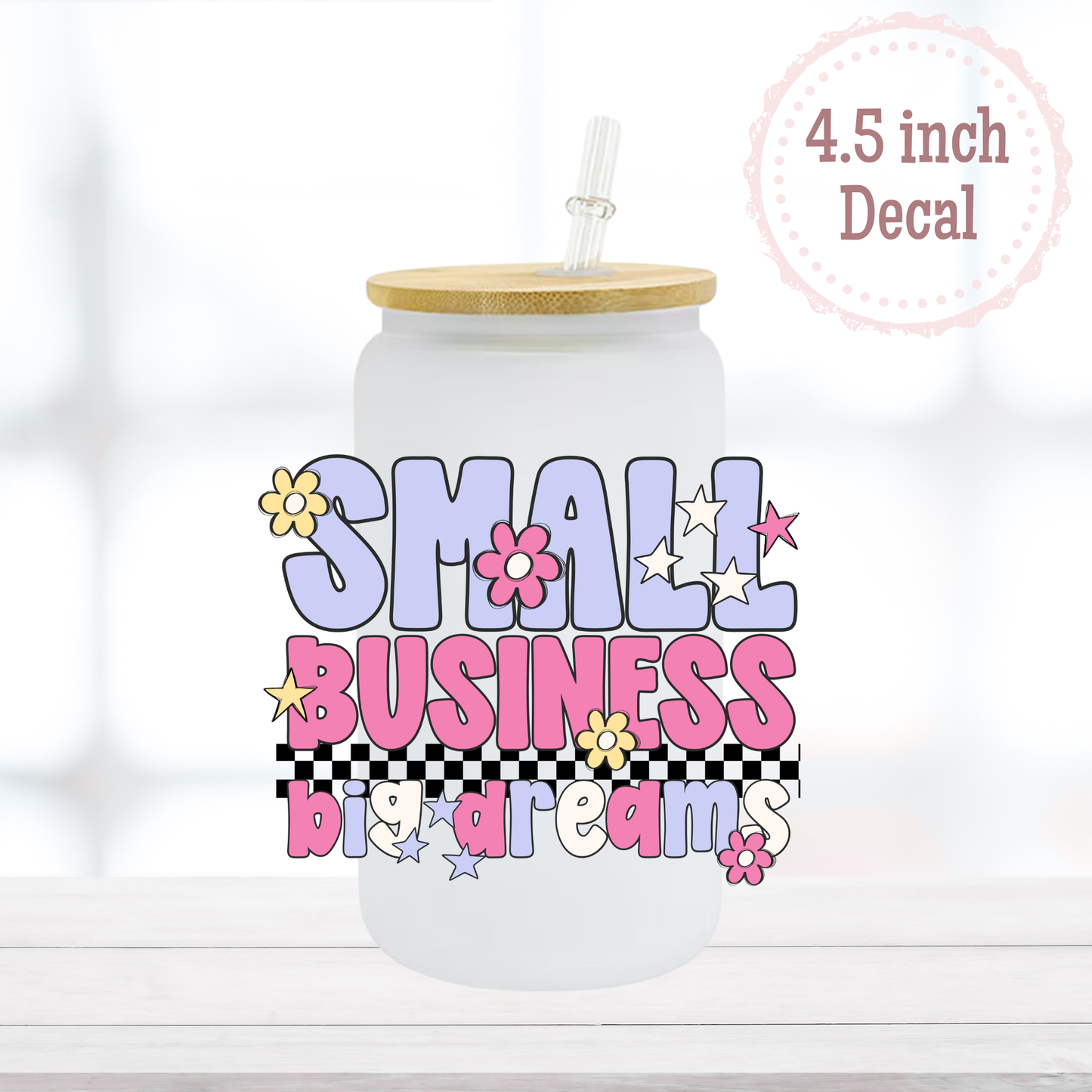 Small Business UVDTF Decal
